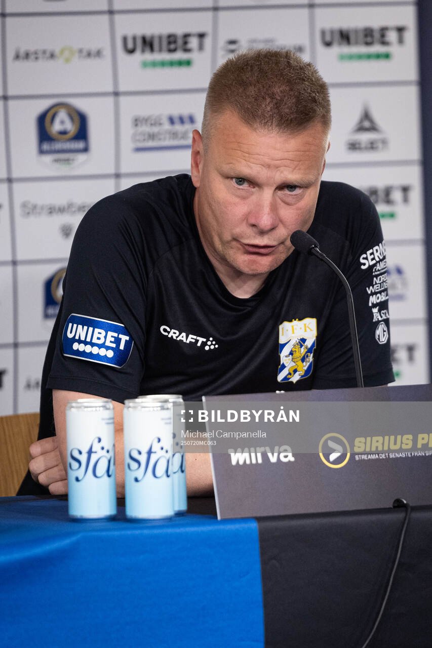 IFK Göteborgs tränare Stefan Billborn
