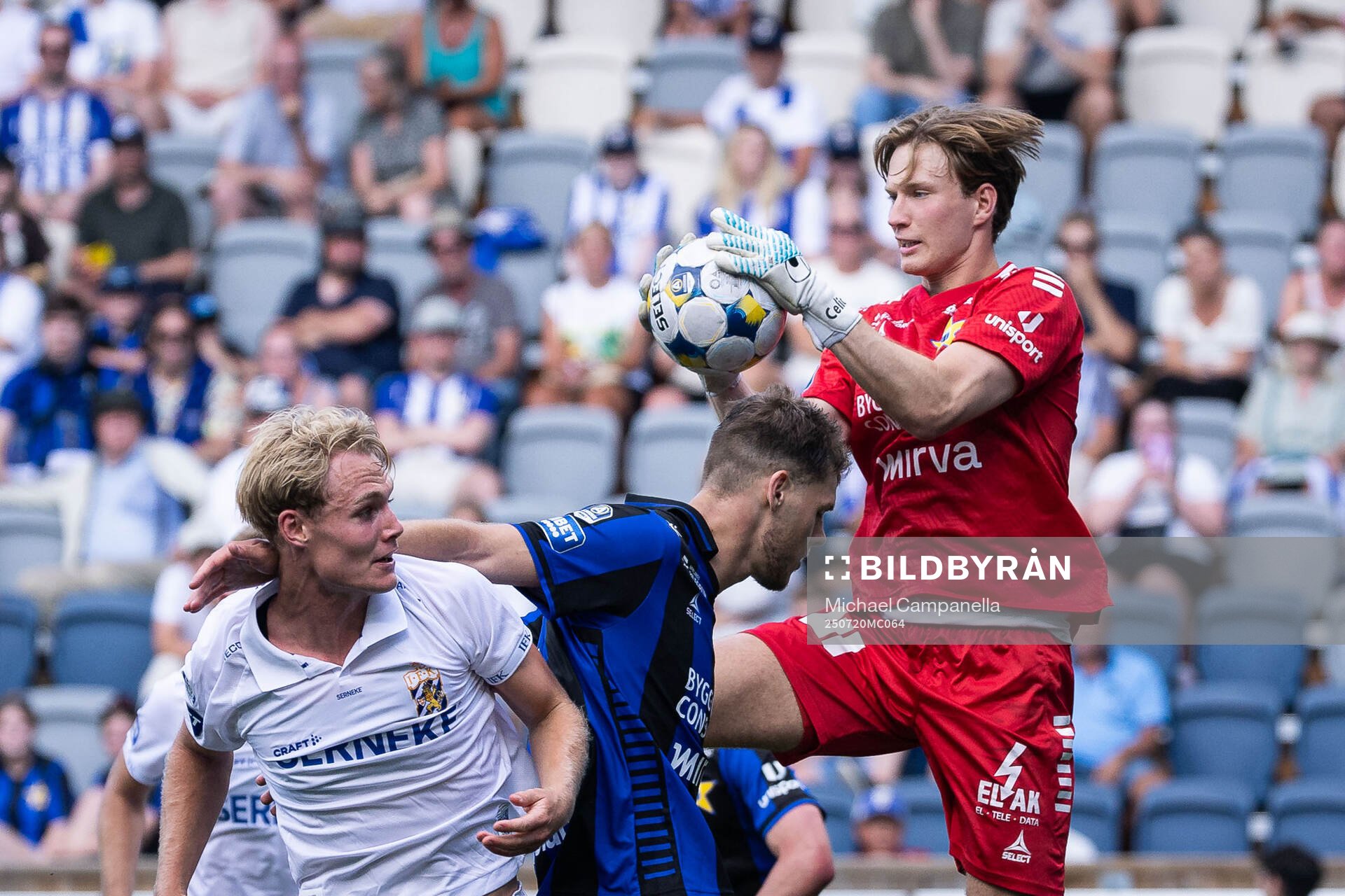 Sirius målvakt David Celic