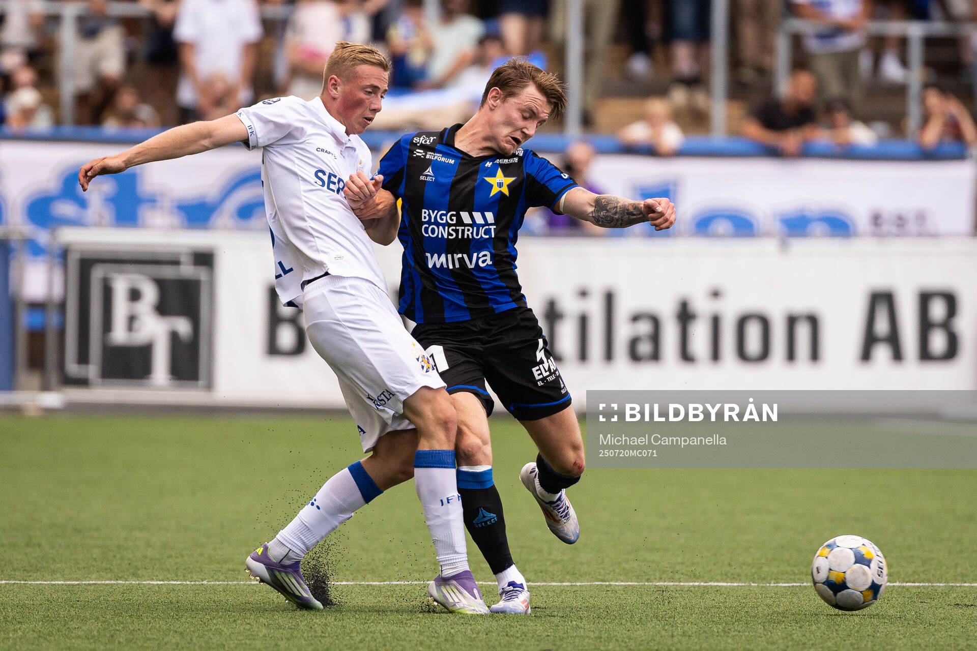 IFK Göteborgs Benjamin Brantlind och Sirius Noel Milleskog