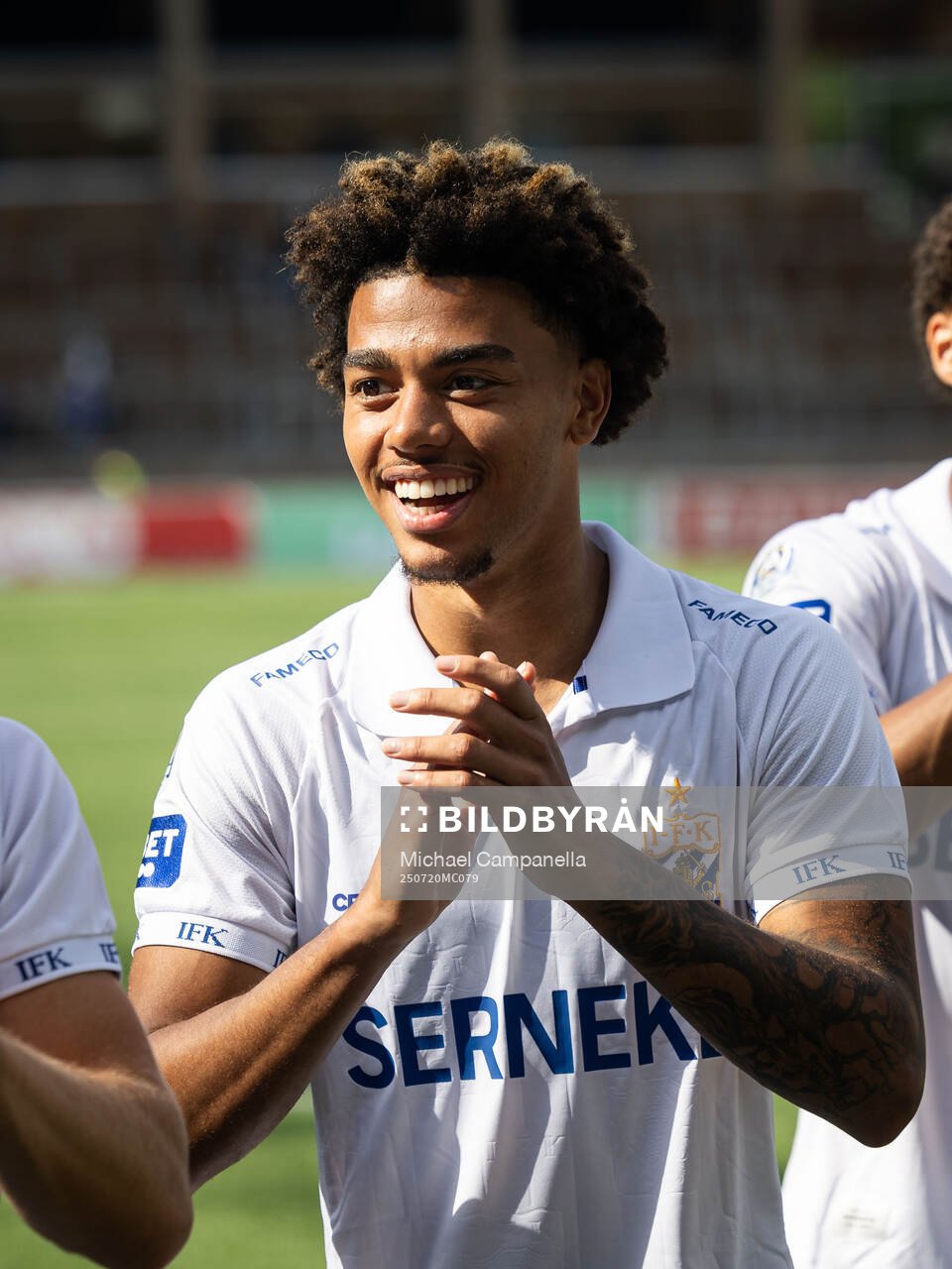 IFK Göteborgs Sebastian Clemmensen jublar