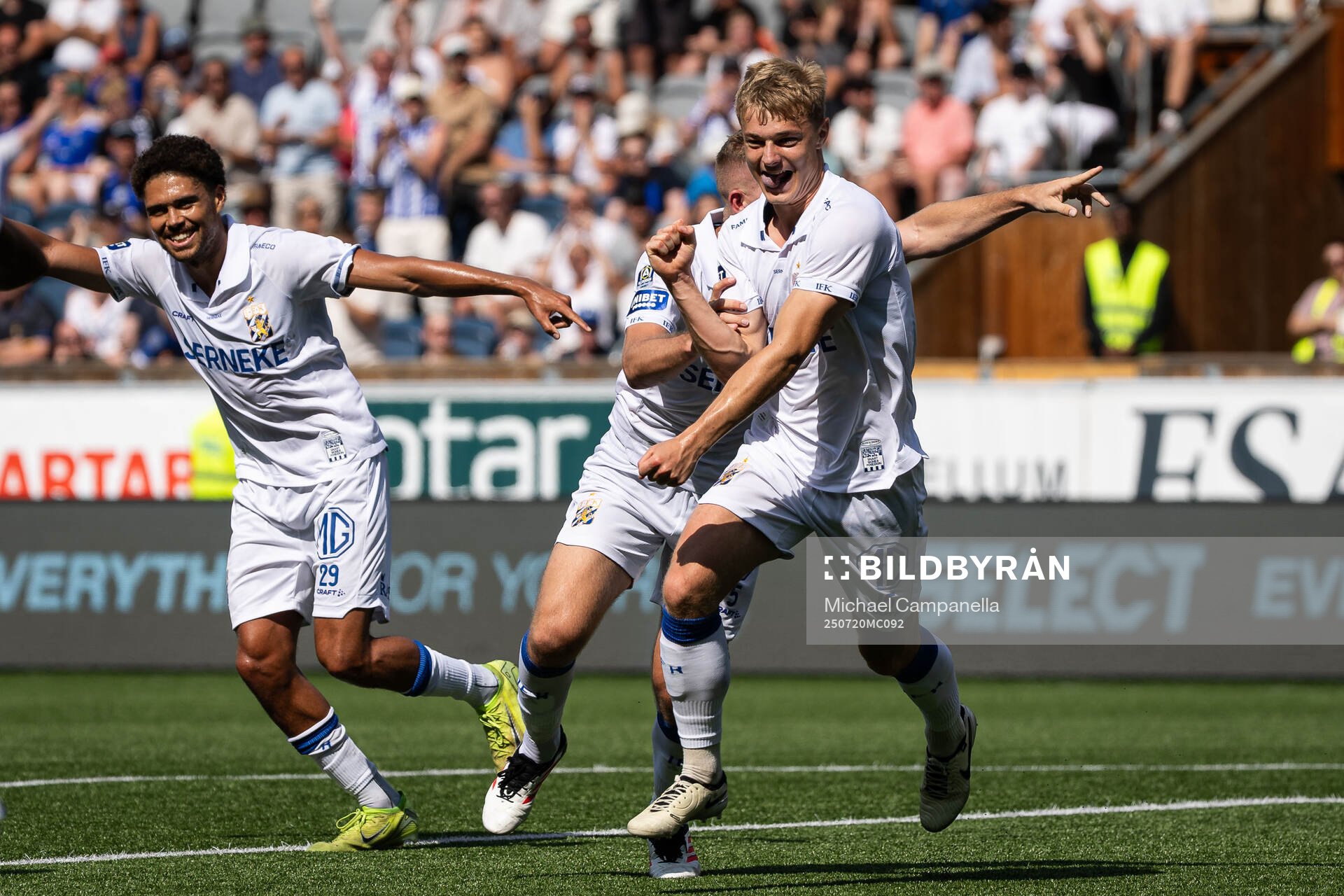 IFK Göteborgs David Kruse jublar