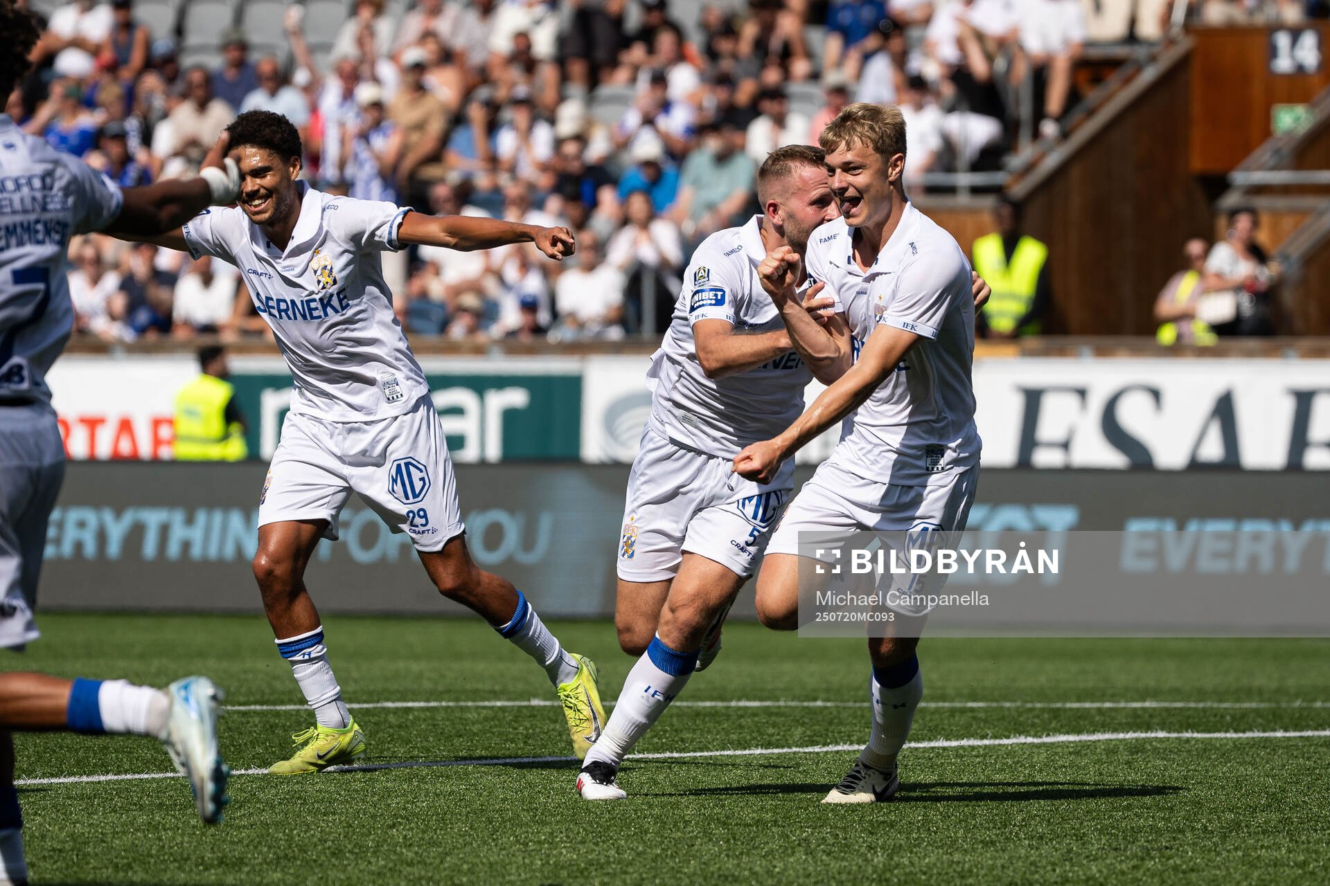 IFK Göteborgs David Kruse jublar