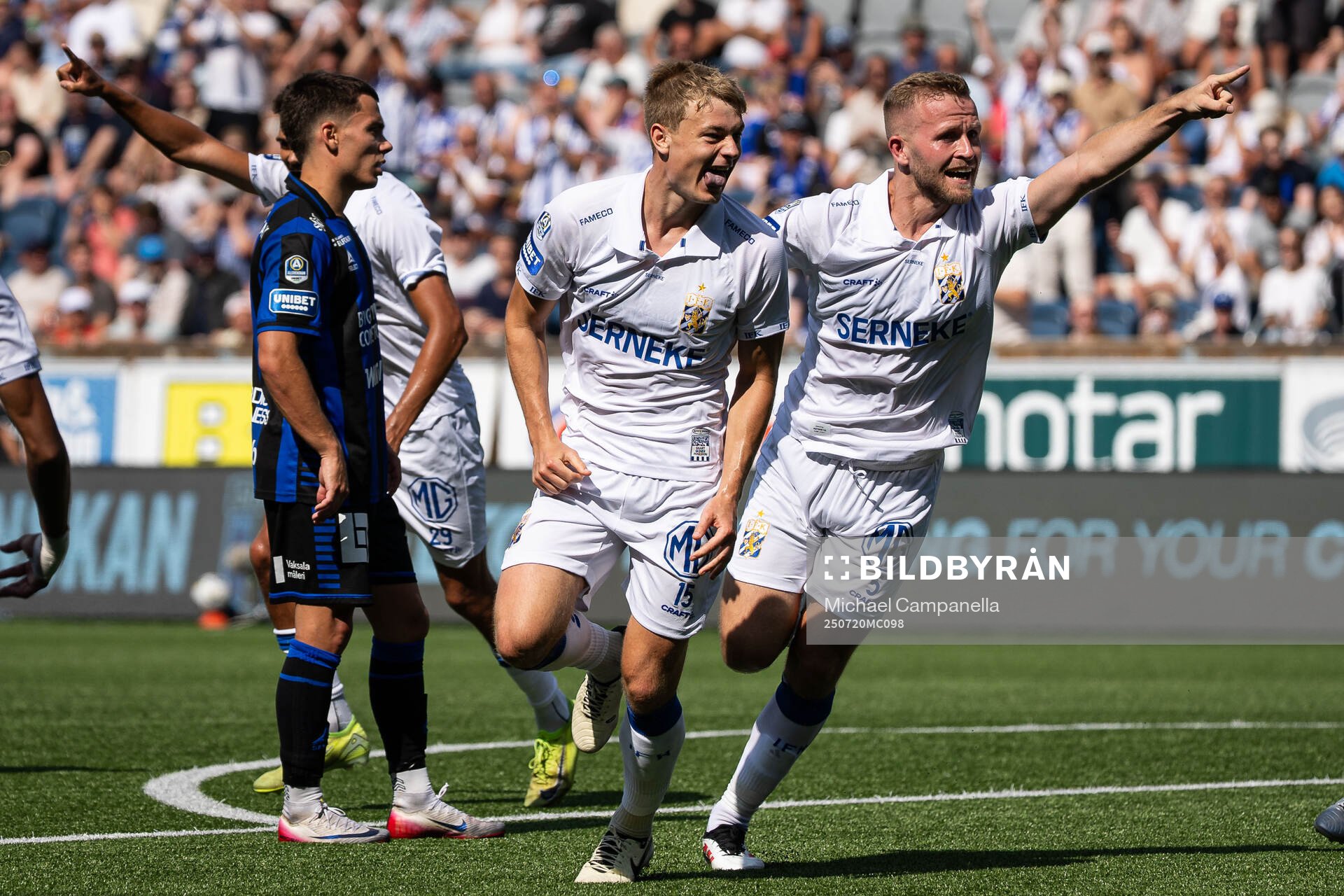 IFK Göteborgs David Kruse jublar
