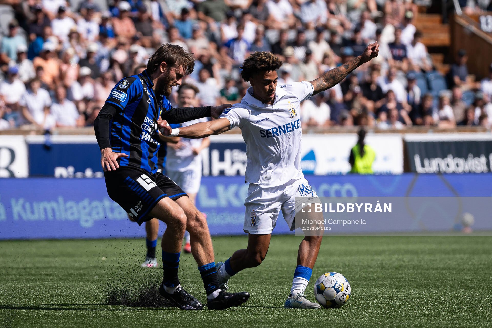 Sirius Simon Sandberg och IFK Göteborgs Sebastian