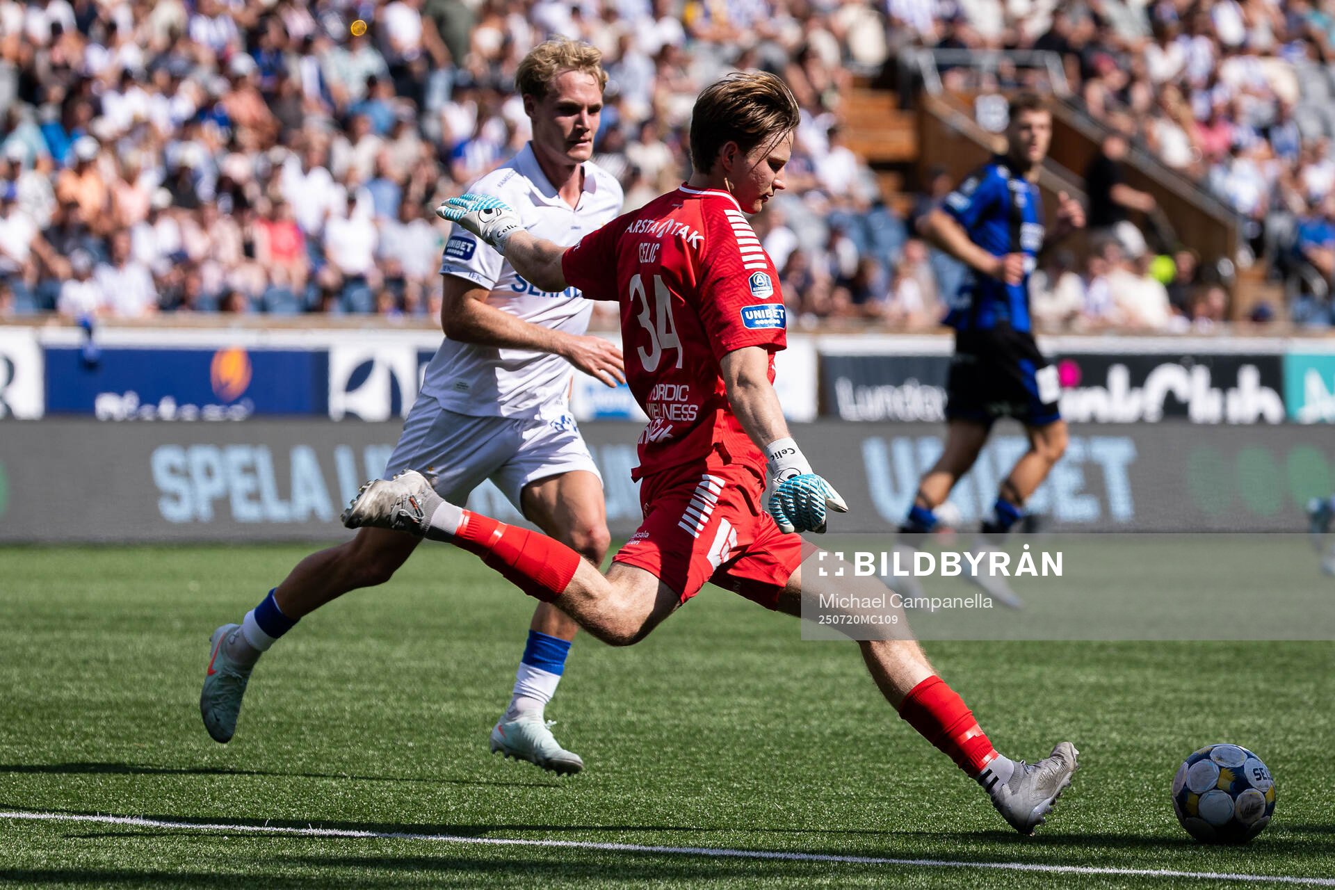 Sirius målvakt David Celic