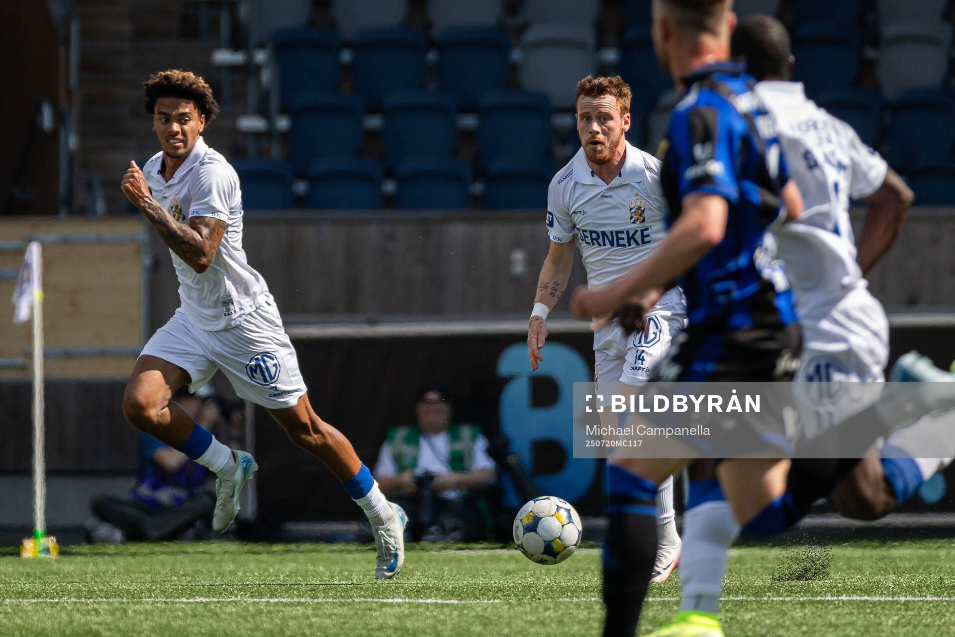 IFK Göteborgs Sebastian Clemmensen och Tobias Heintz