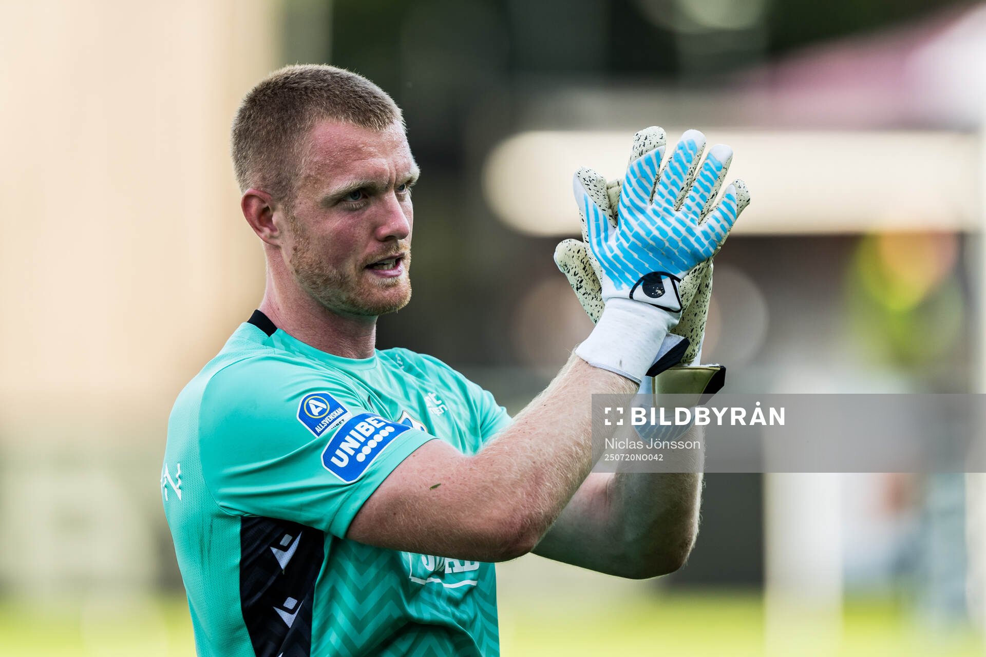Halmstads målvakt Tim Erlandsson