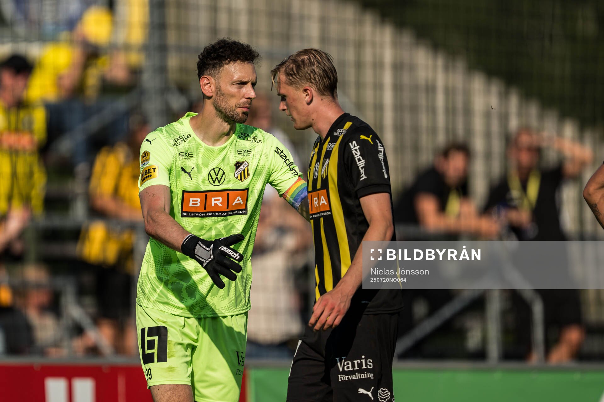 Häckens målvakt Etrit Berisha