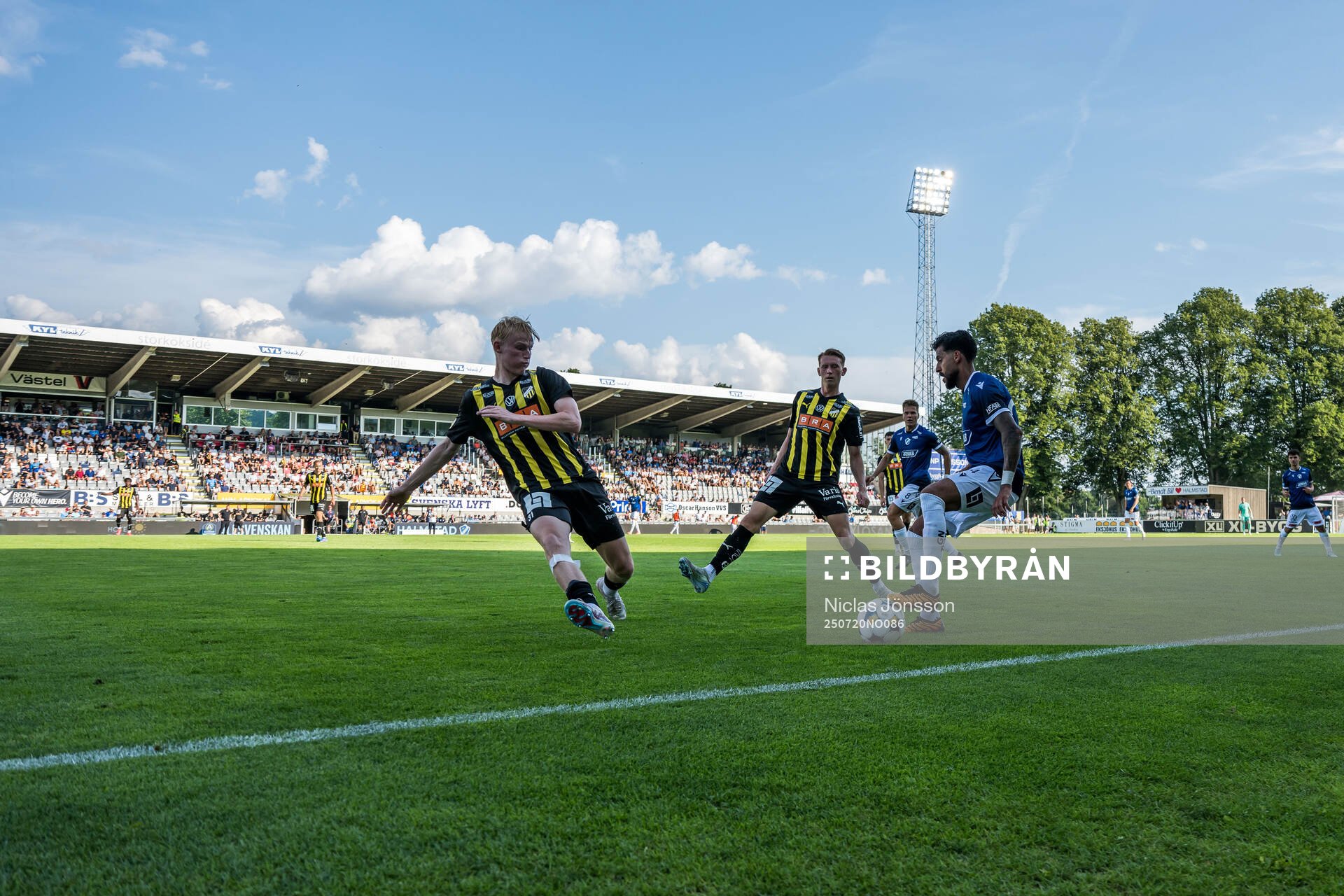 Häckens Lasse Madsen, Julius Lindberg och Halmstads Rami