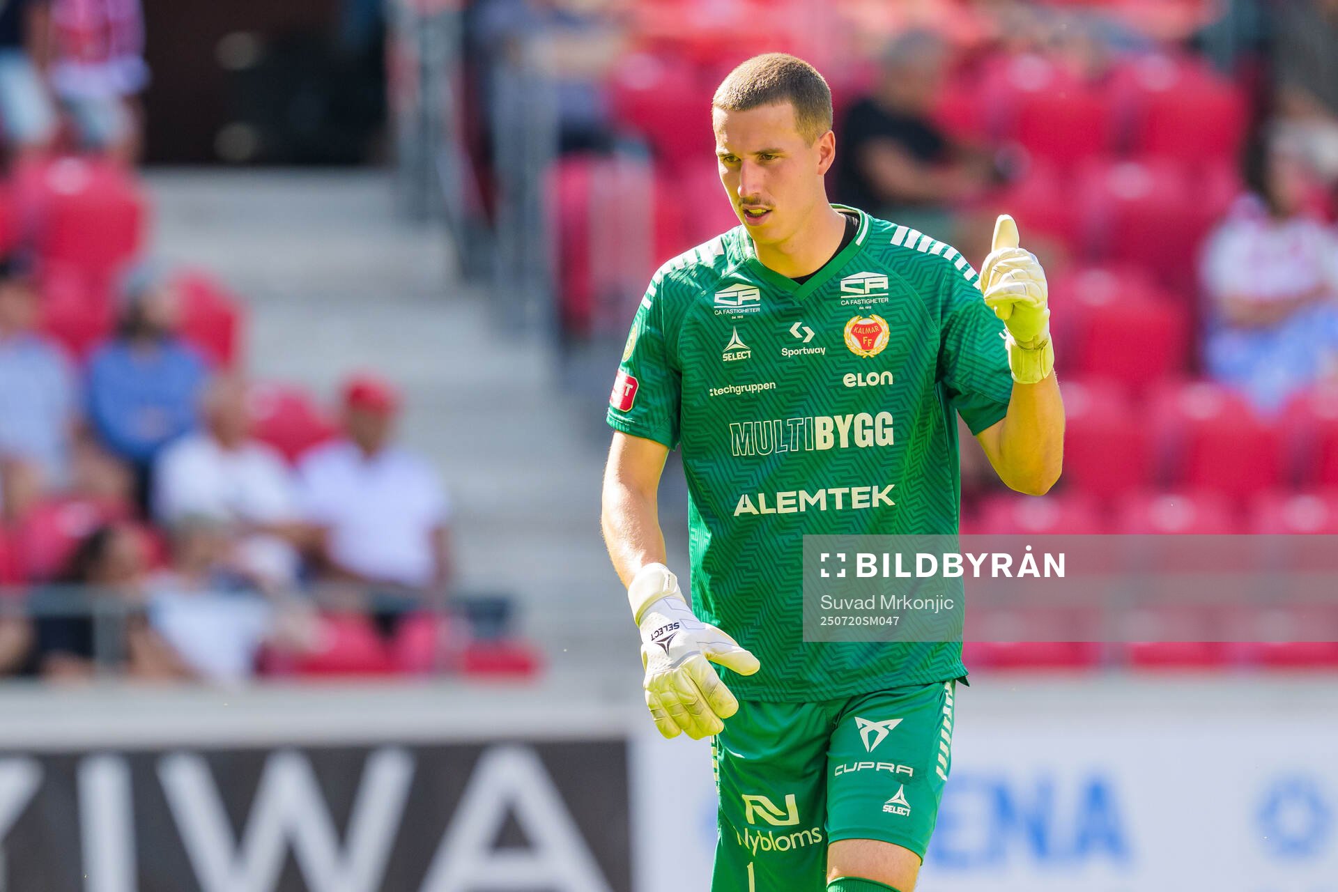Kalmars målvakt Samuel Brolin