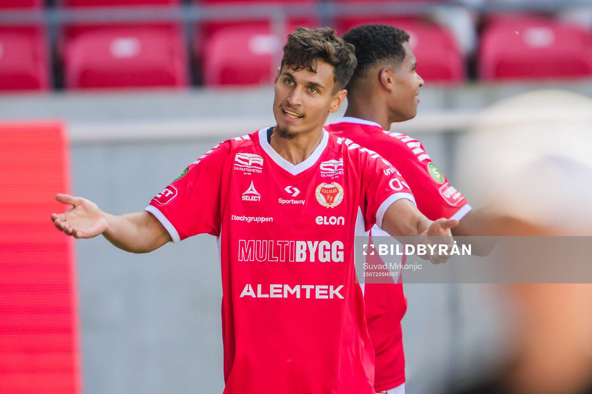 Kalmars Camil Jebara jublar