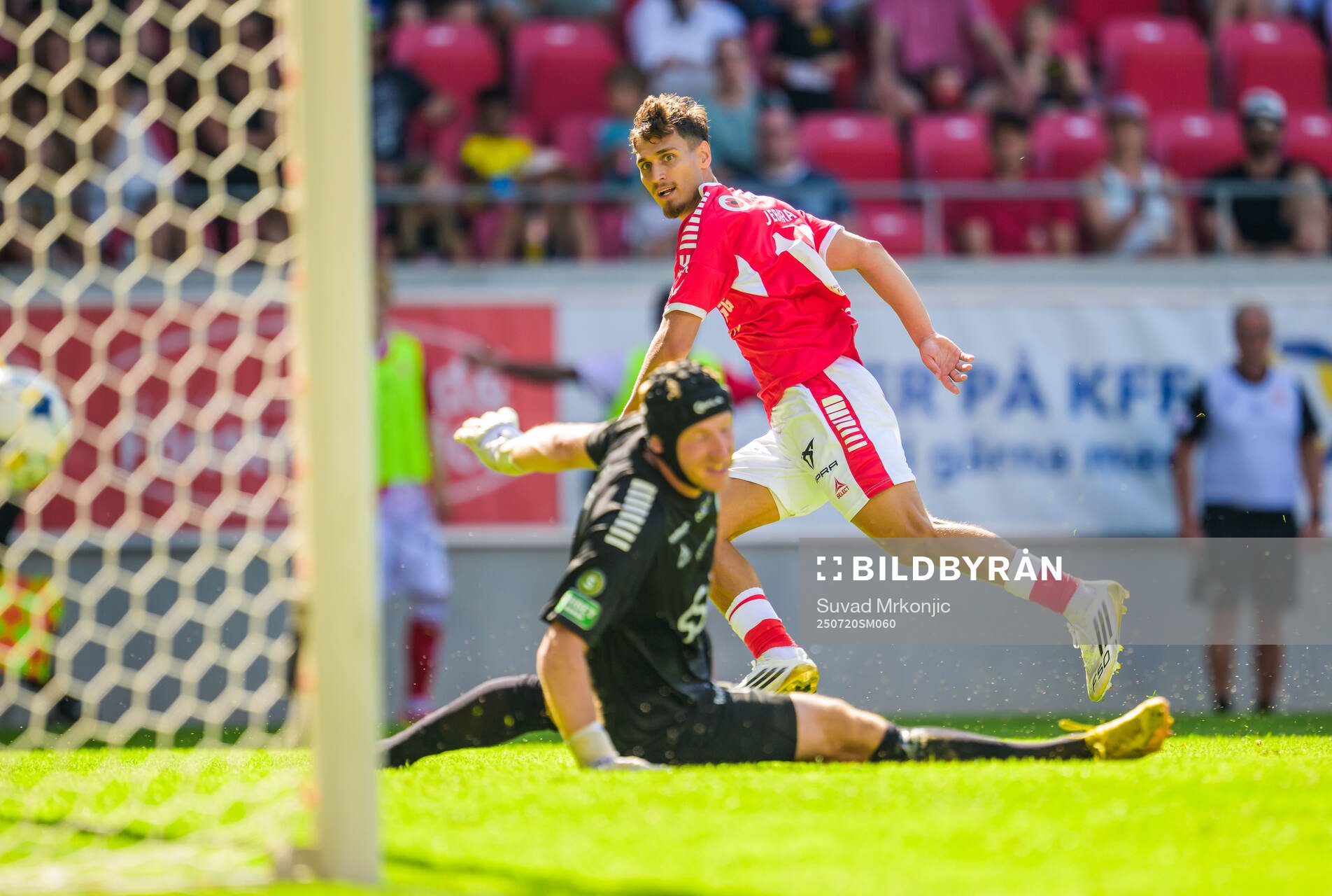 Kalmars Camil Jebara gör här 2-0