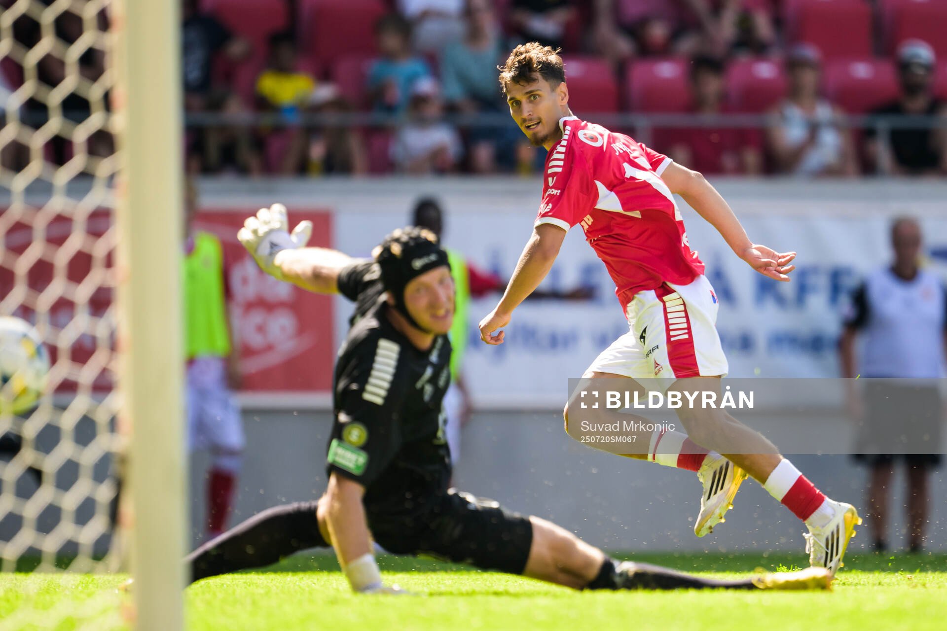 Kalmars Camil Jebara gör 2-0