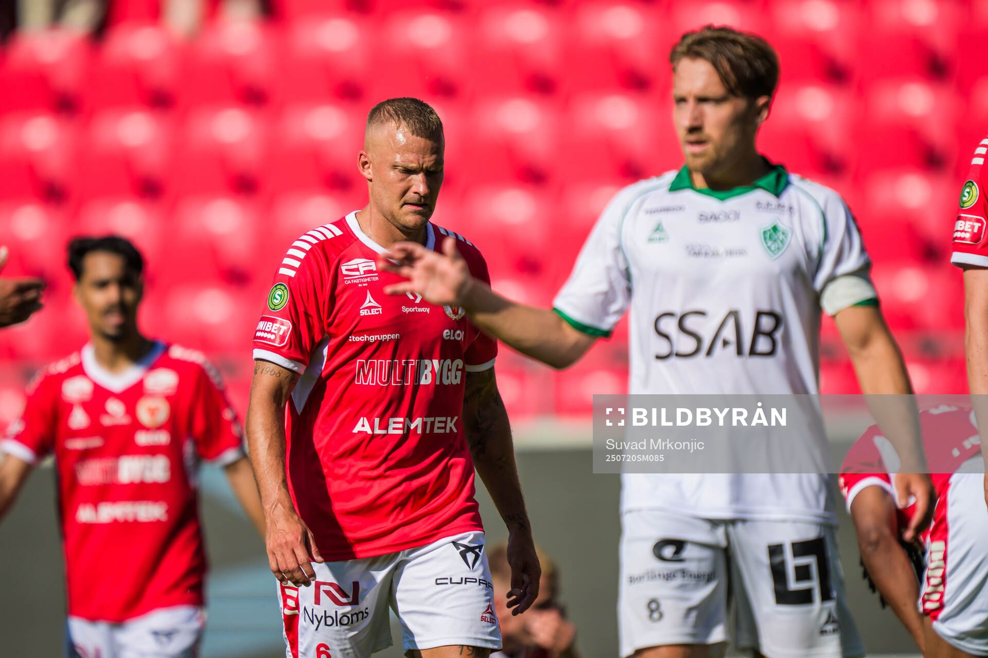 Kalmars Rasmus Sjöstedt deppar
