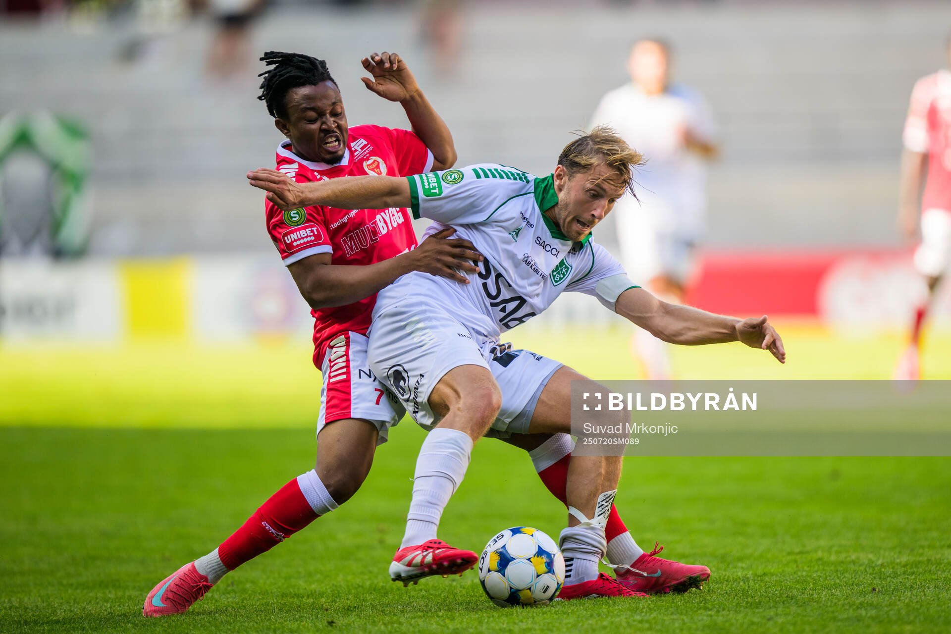 Kalmars Isaac Atanga och Brages Jacob Stensson