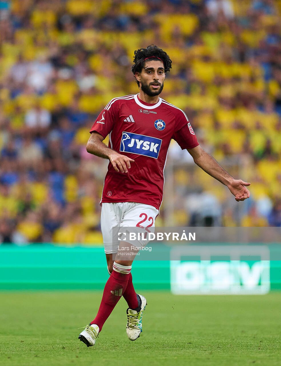 BRØNDBY, DANMARK - 20. JULI 2025: Rami Al Hajj, Silkeborg