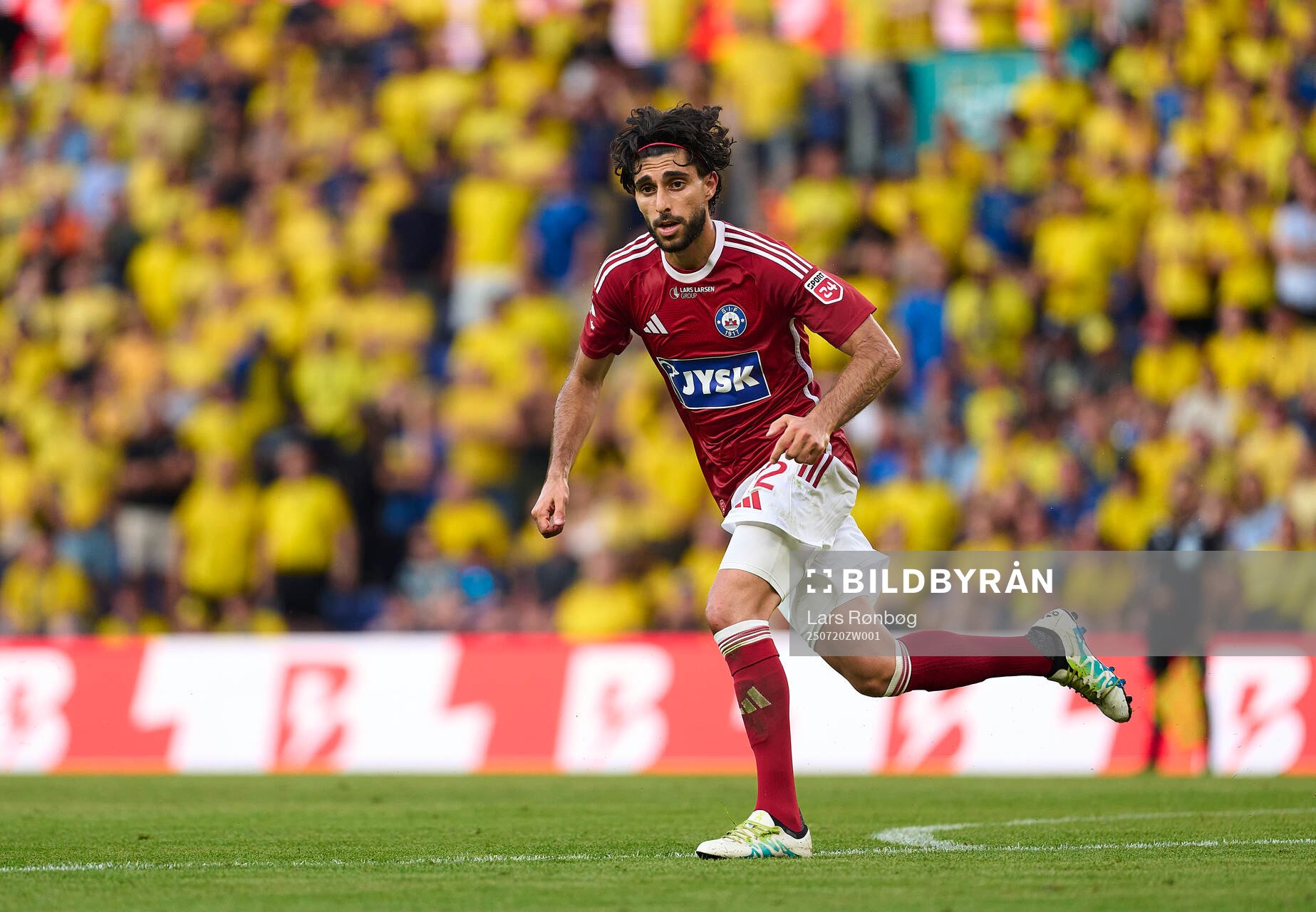BRØNDBY, DANMARK - 20. JULI 2025: Rami Al Hajj, Silkeborg