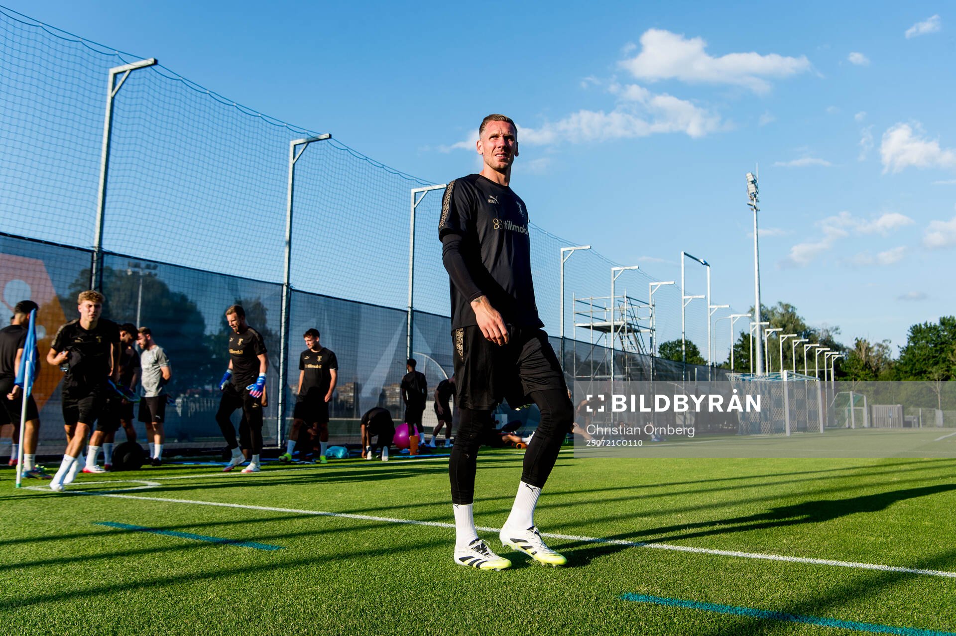 Goalkeeper Robin Olsen