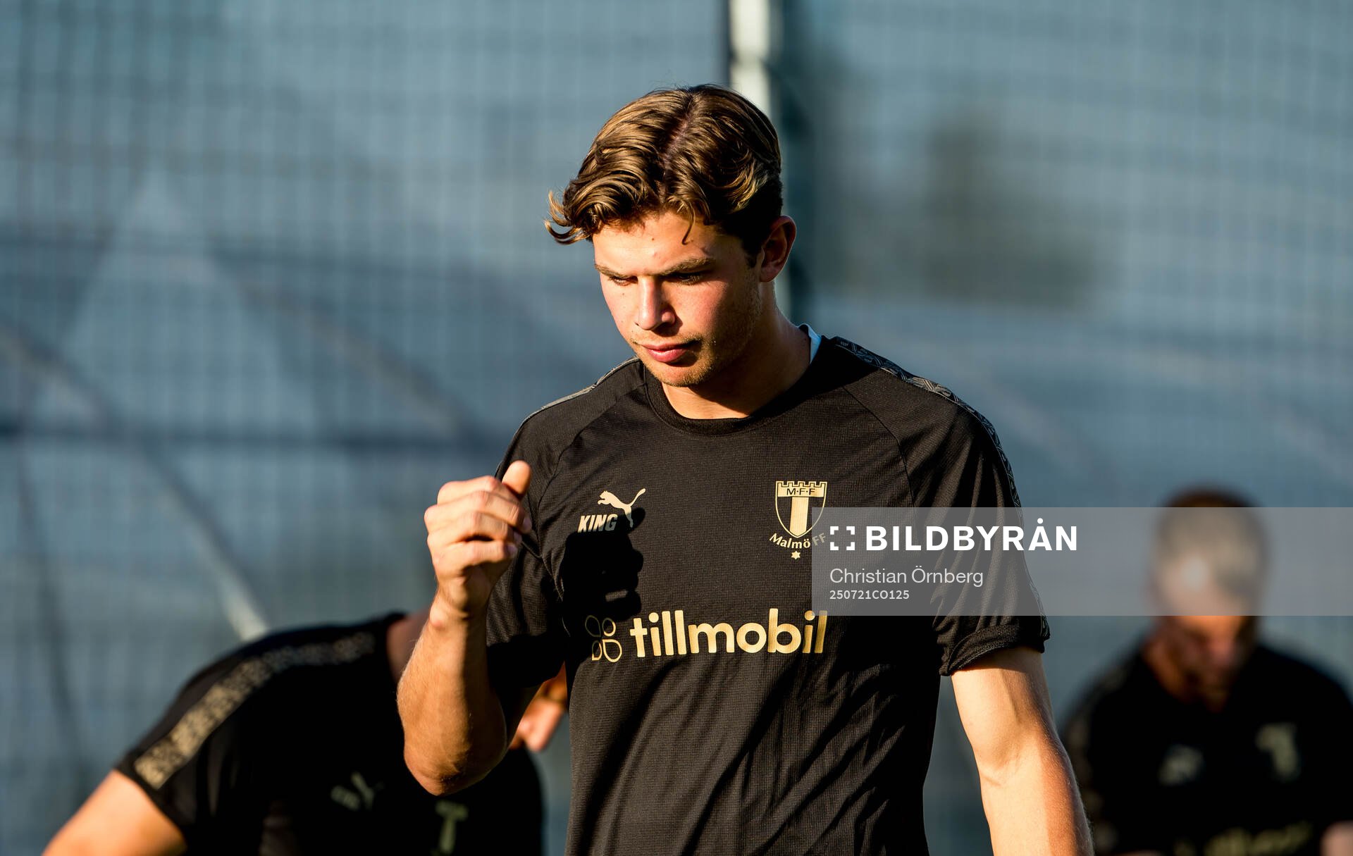 Goalkeeper Melker Ellborg