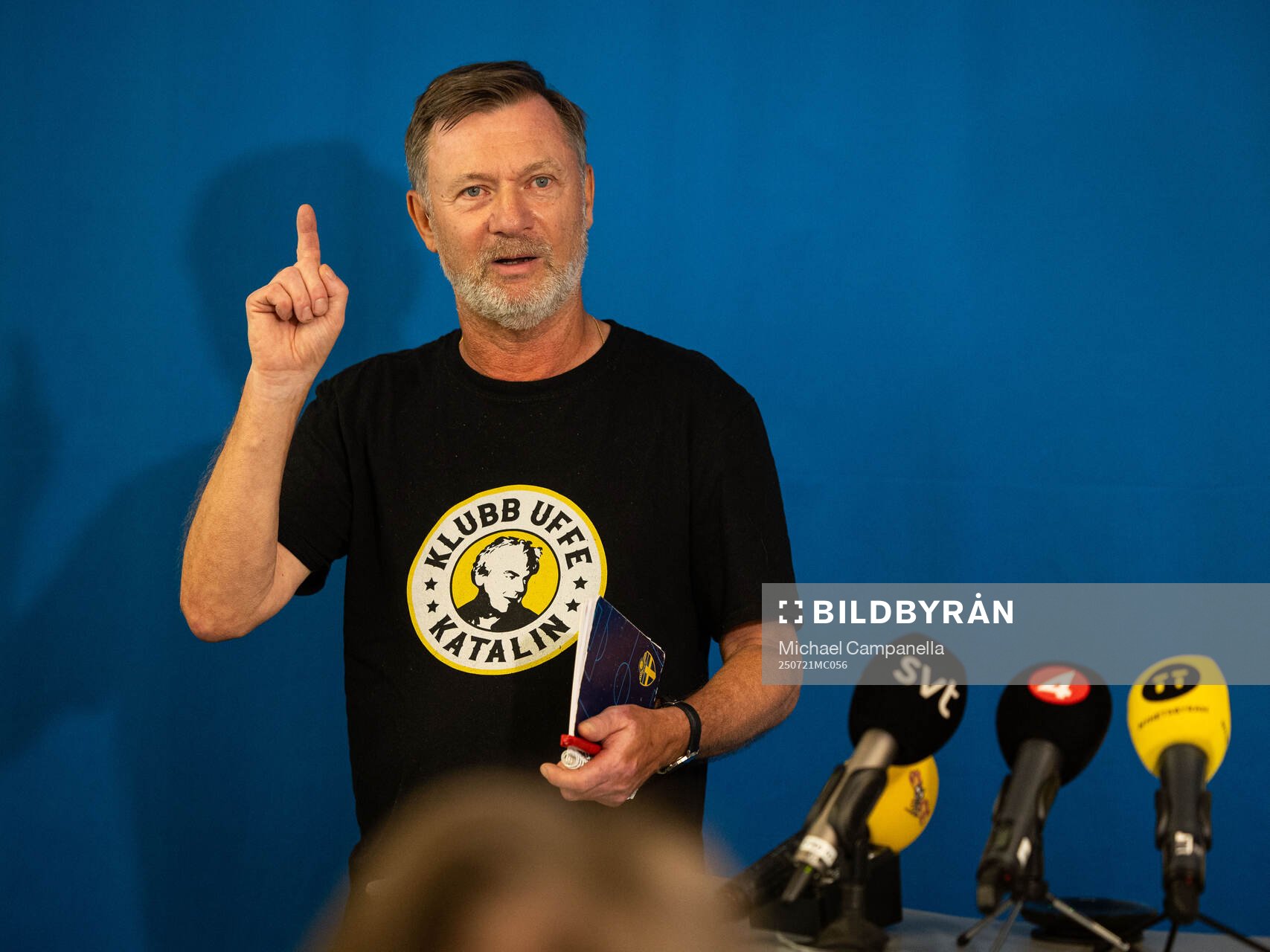 Head coach Peter Gerhardsson of the Swedish women's