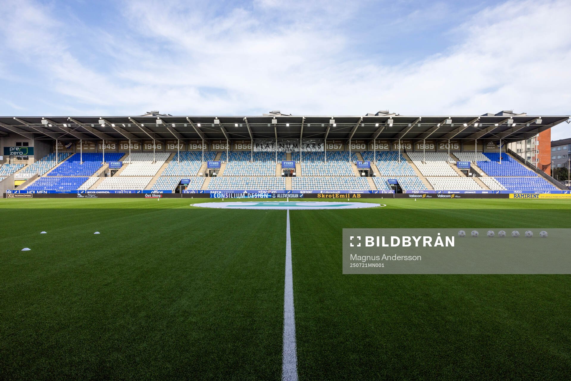 Interiör vy av Platinumcars Arena