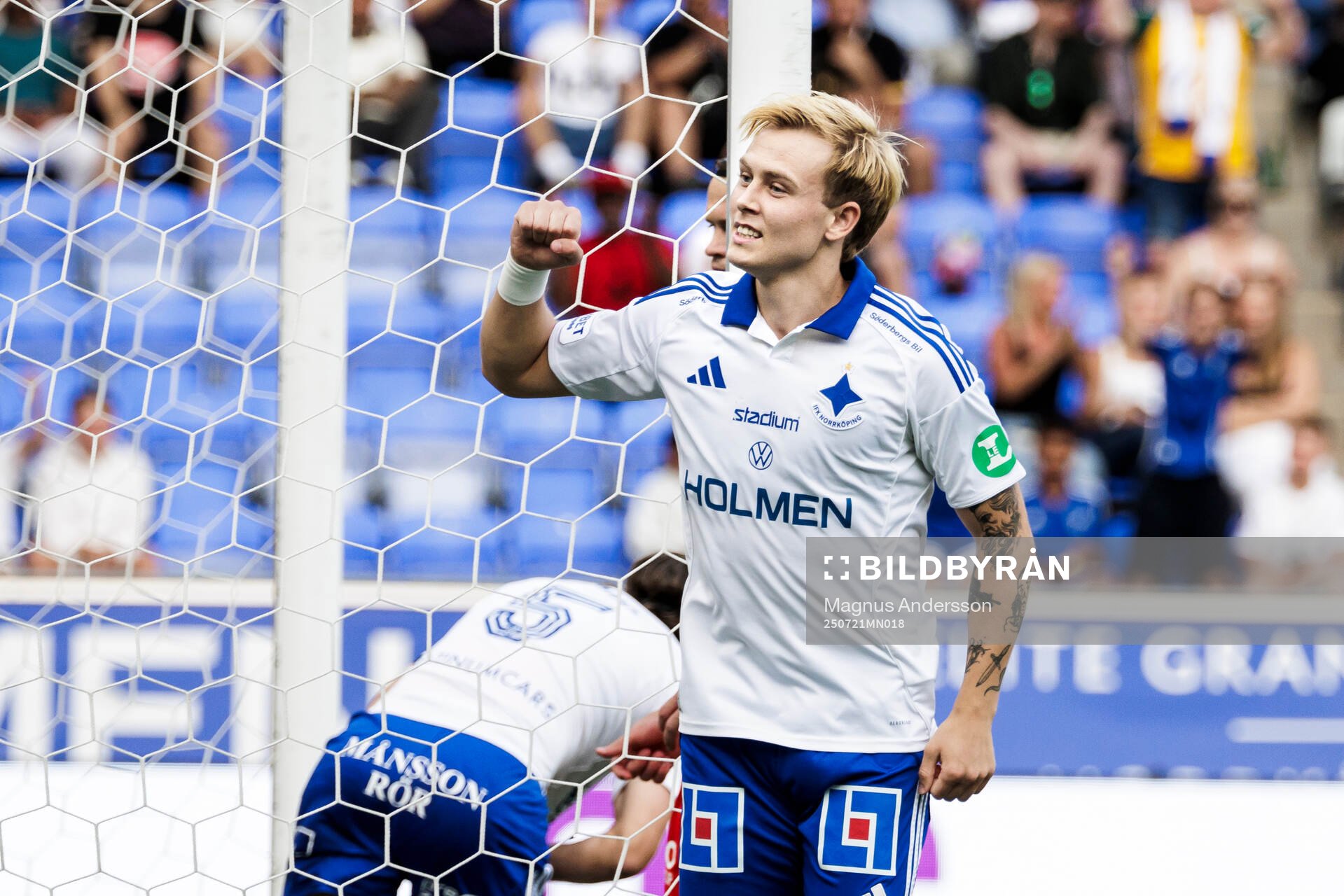 IFK Norrköpings Isak Andri Sigurgeirsson och Christoffer