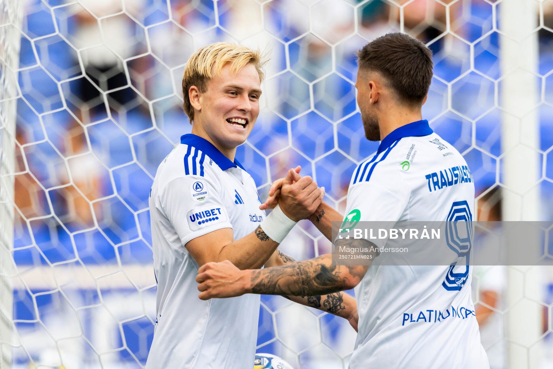 IFK Norrköpings Isak Andri Sigurgeirsson och Arnor