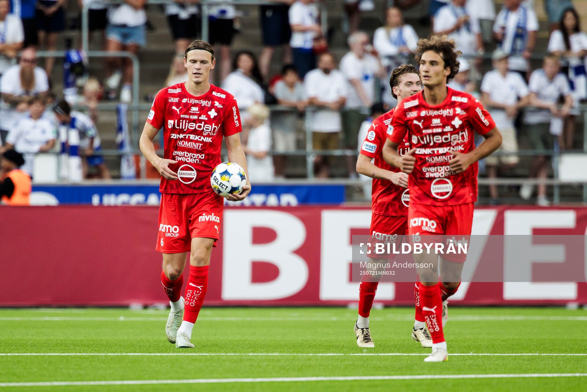 Värnamos Hugo Andersson jublar