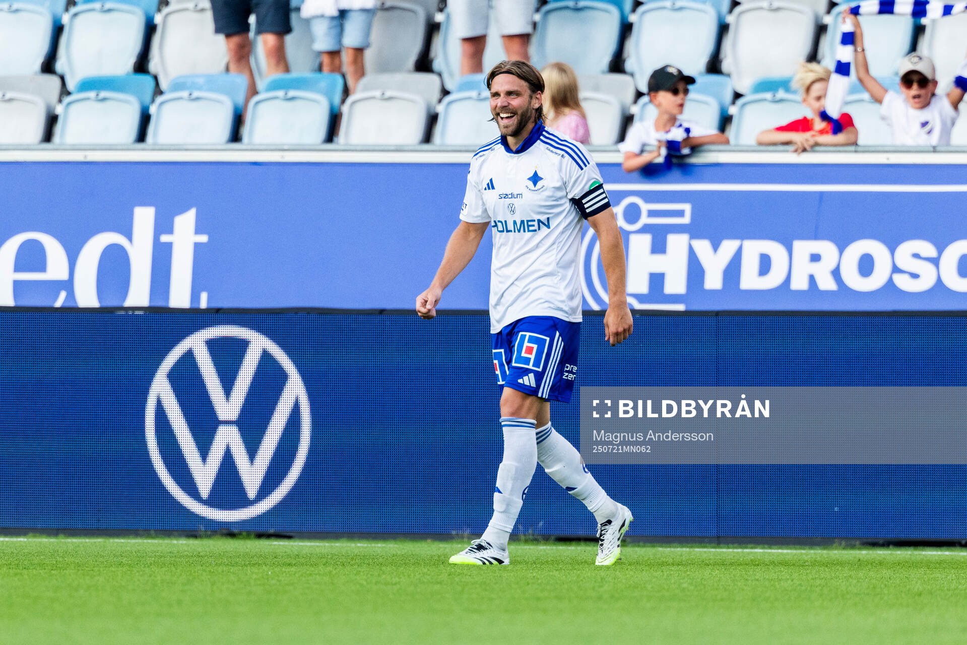 IFK Norrköpings Christoffer Nyman jublar