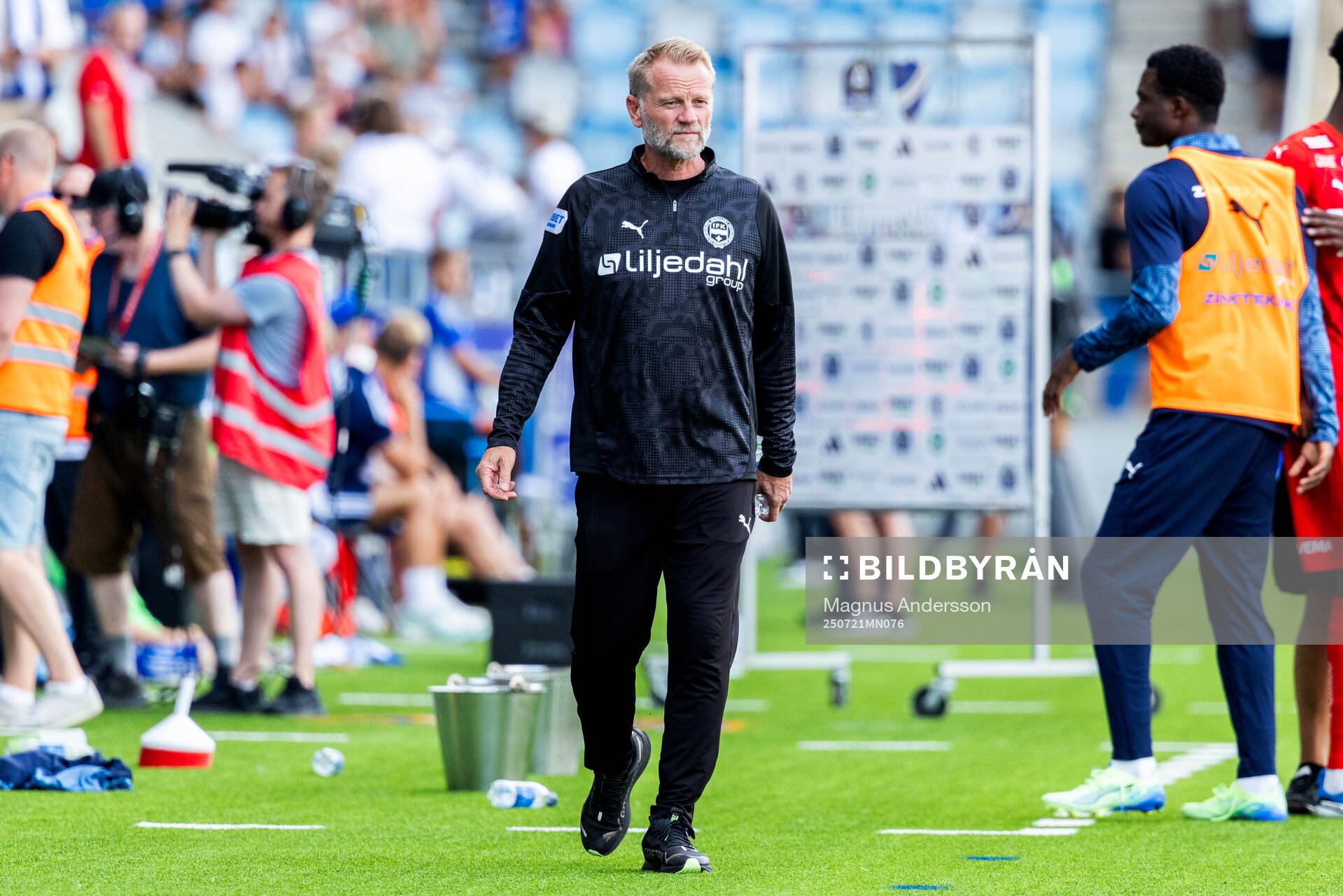 Värnamos tränare Arne Sandstø