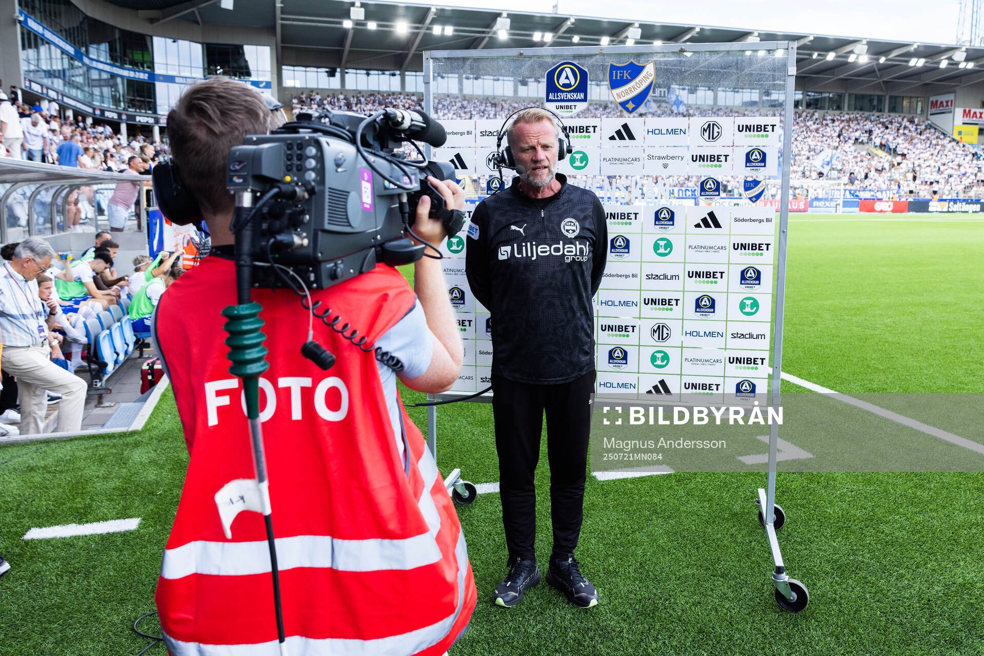 Värnamos tränare Arne Sandstø