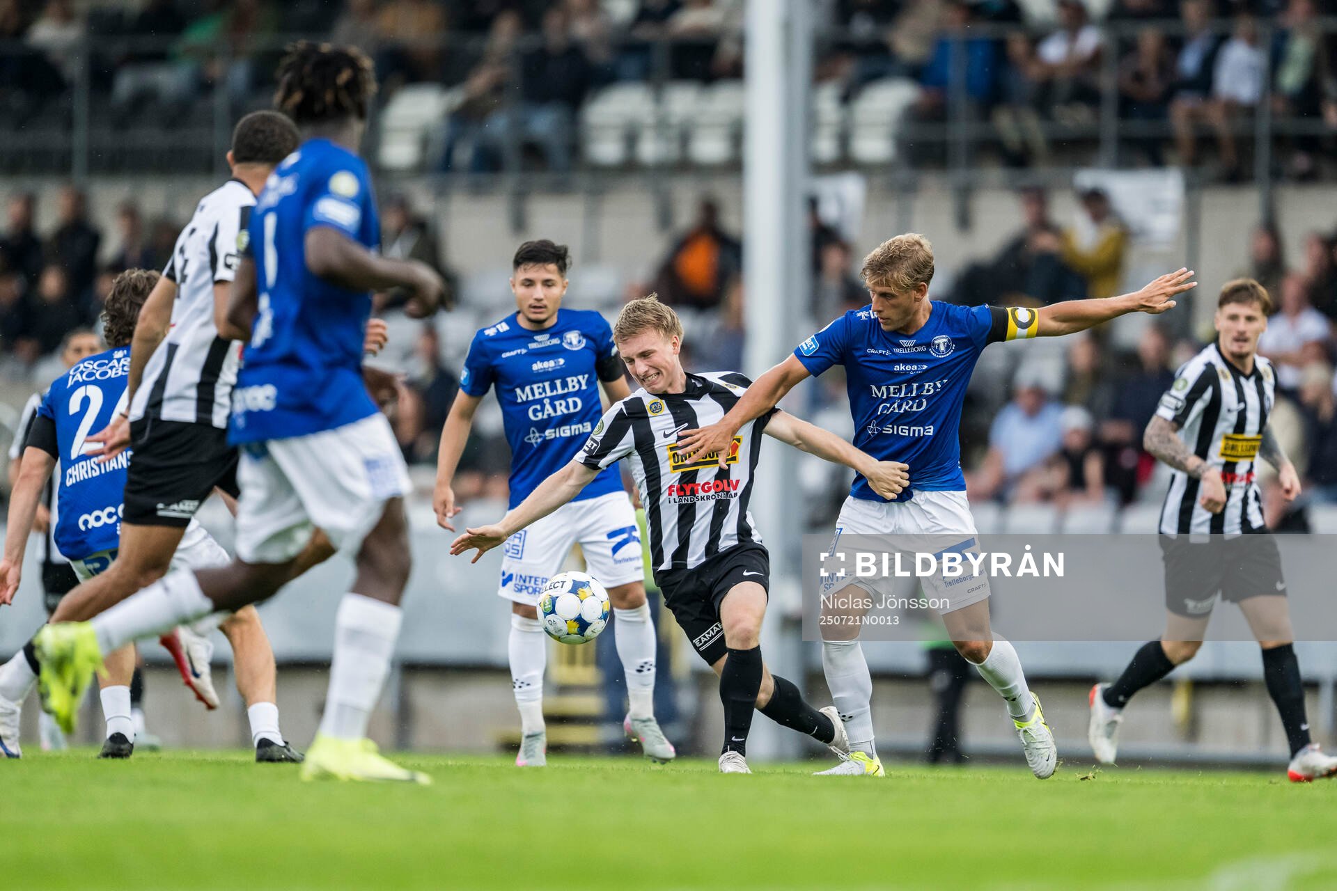 Landskronas Constantino Capotondi och Trelleborgs Tobias