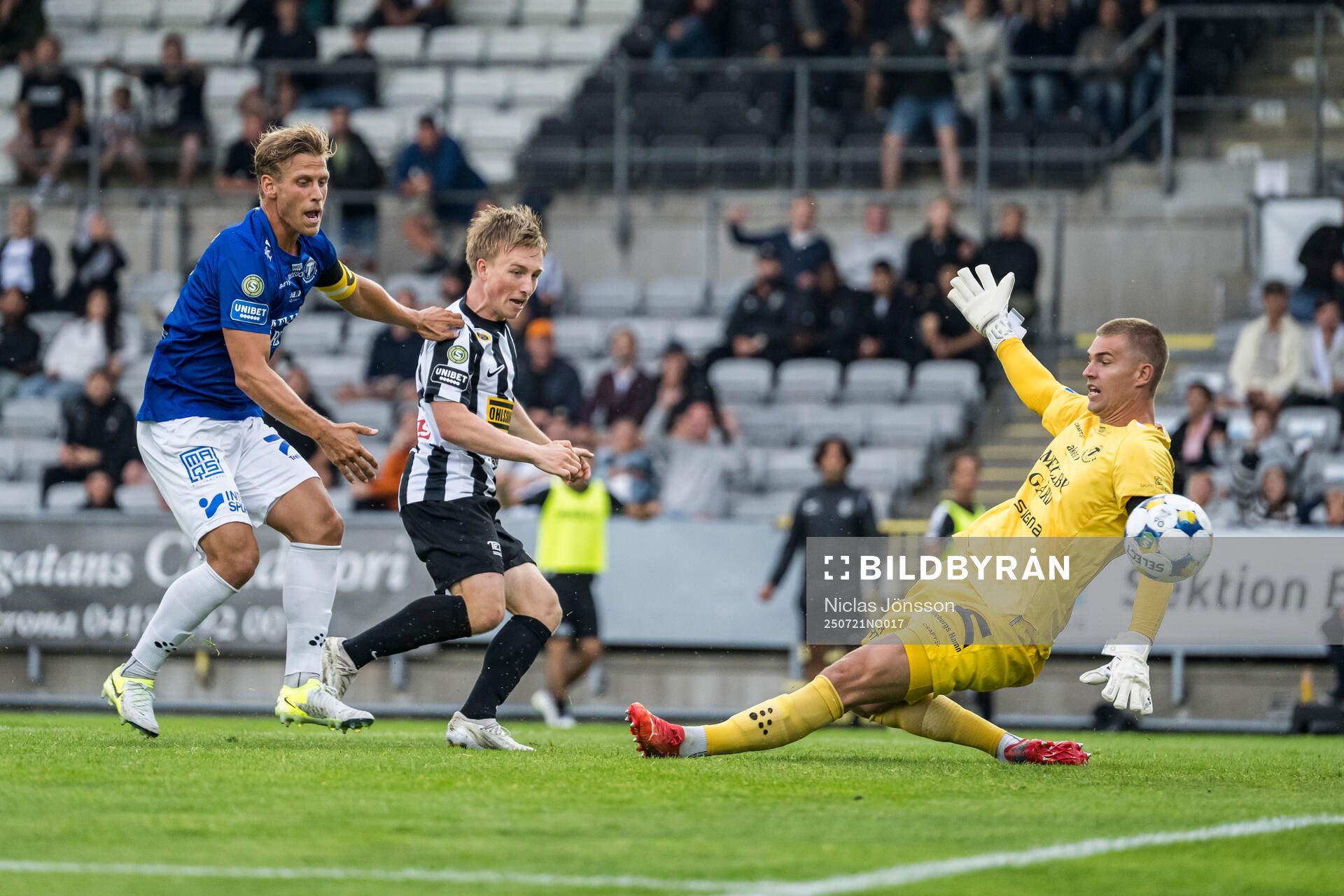 Landskronas Constantino Capotondi gör 1-0