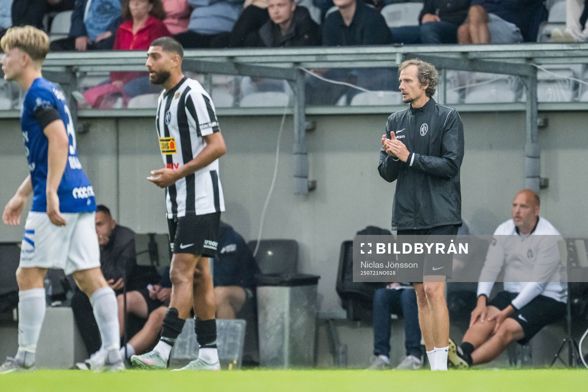Landskronas tränare Robin Asterhed