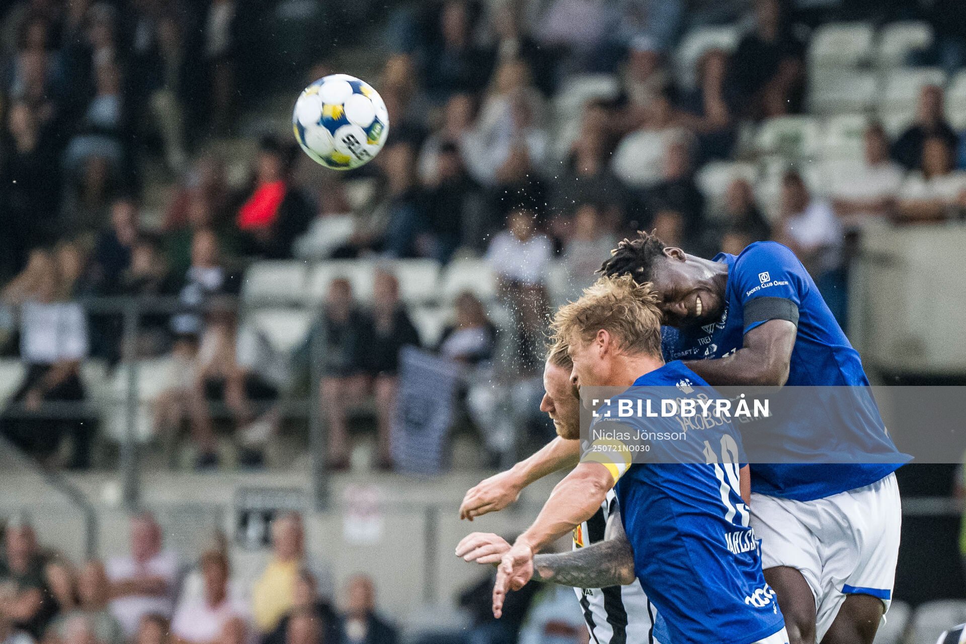 Landskronas Hampus Näsström och Trelleborgs Tobias