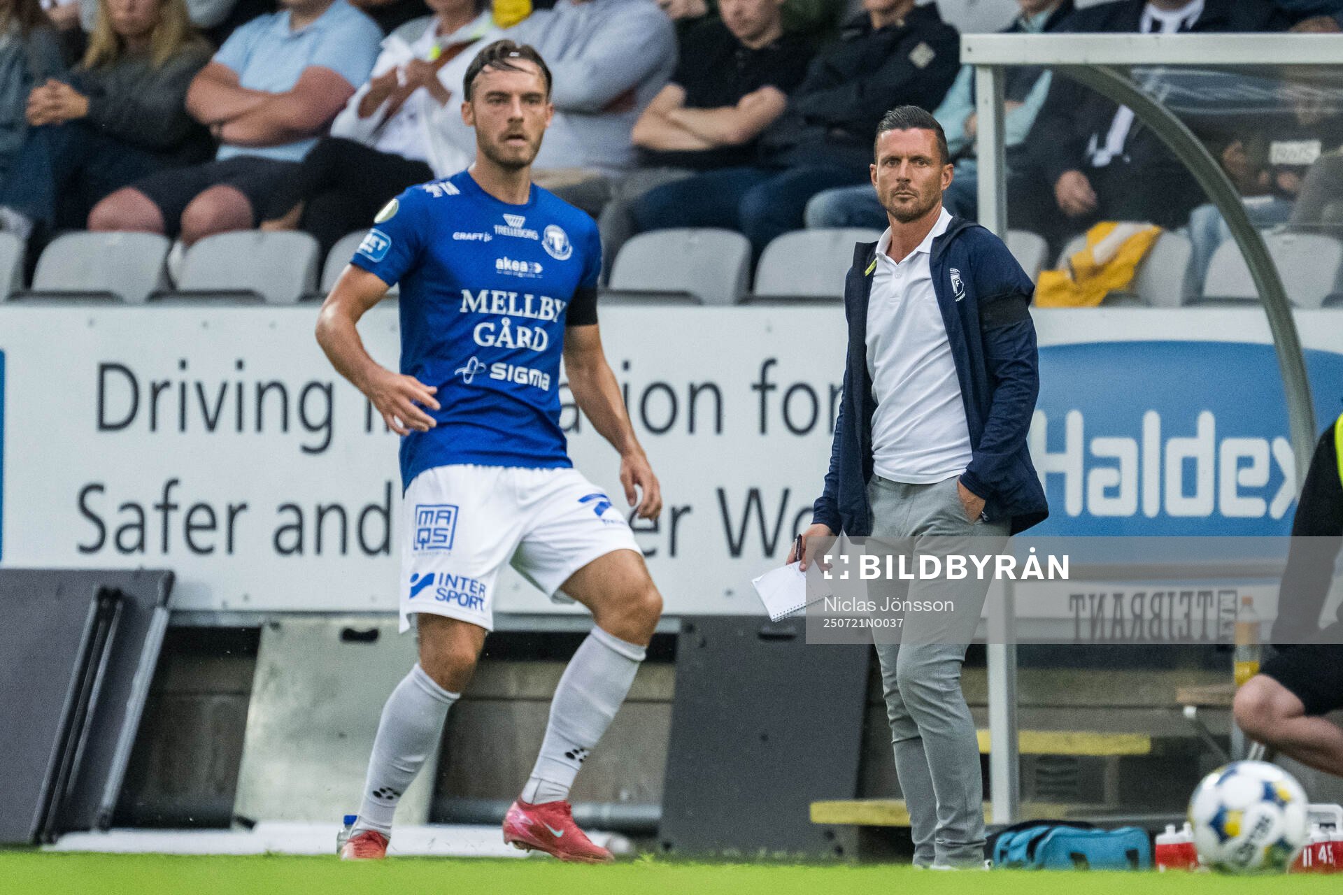 Trelleborgs tränare Kristian Haynes