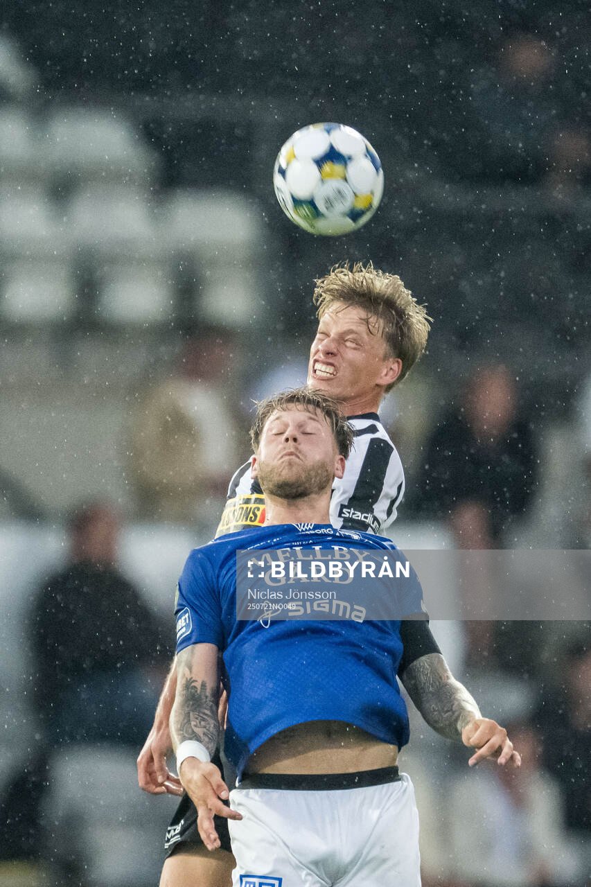 Landskronas Gustaf Bruzelius och Trelleborgs Zean Peetz