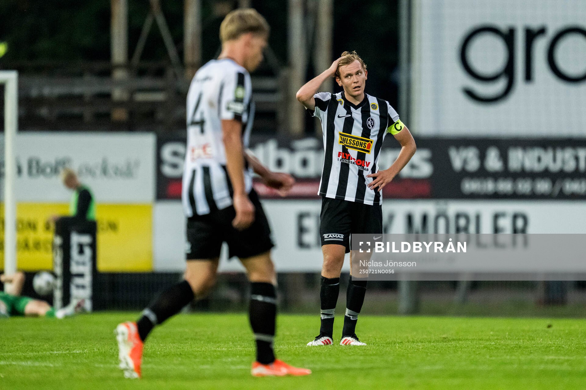 Landskronas Melker Jonsson deppar
