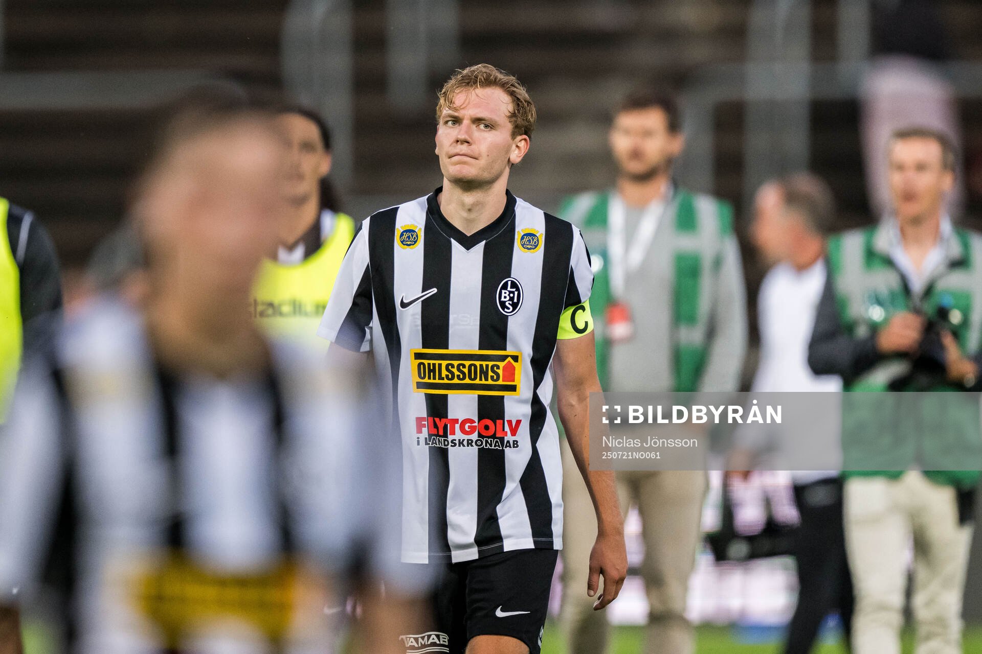 Landskronas Melker Jonsson deppar