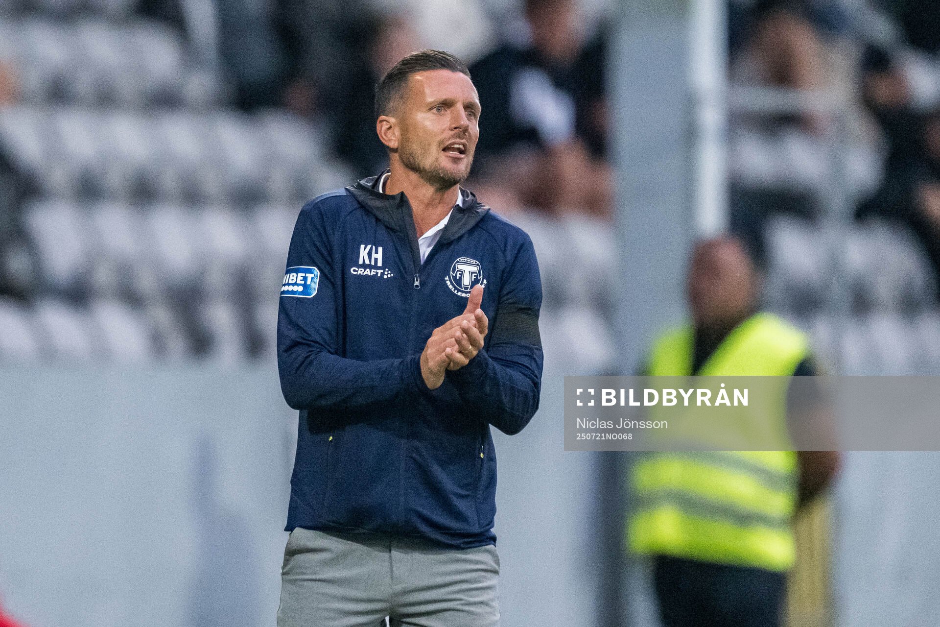 Trelleborgs tränare Kristian Haynes