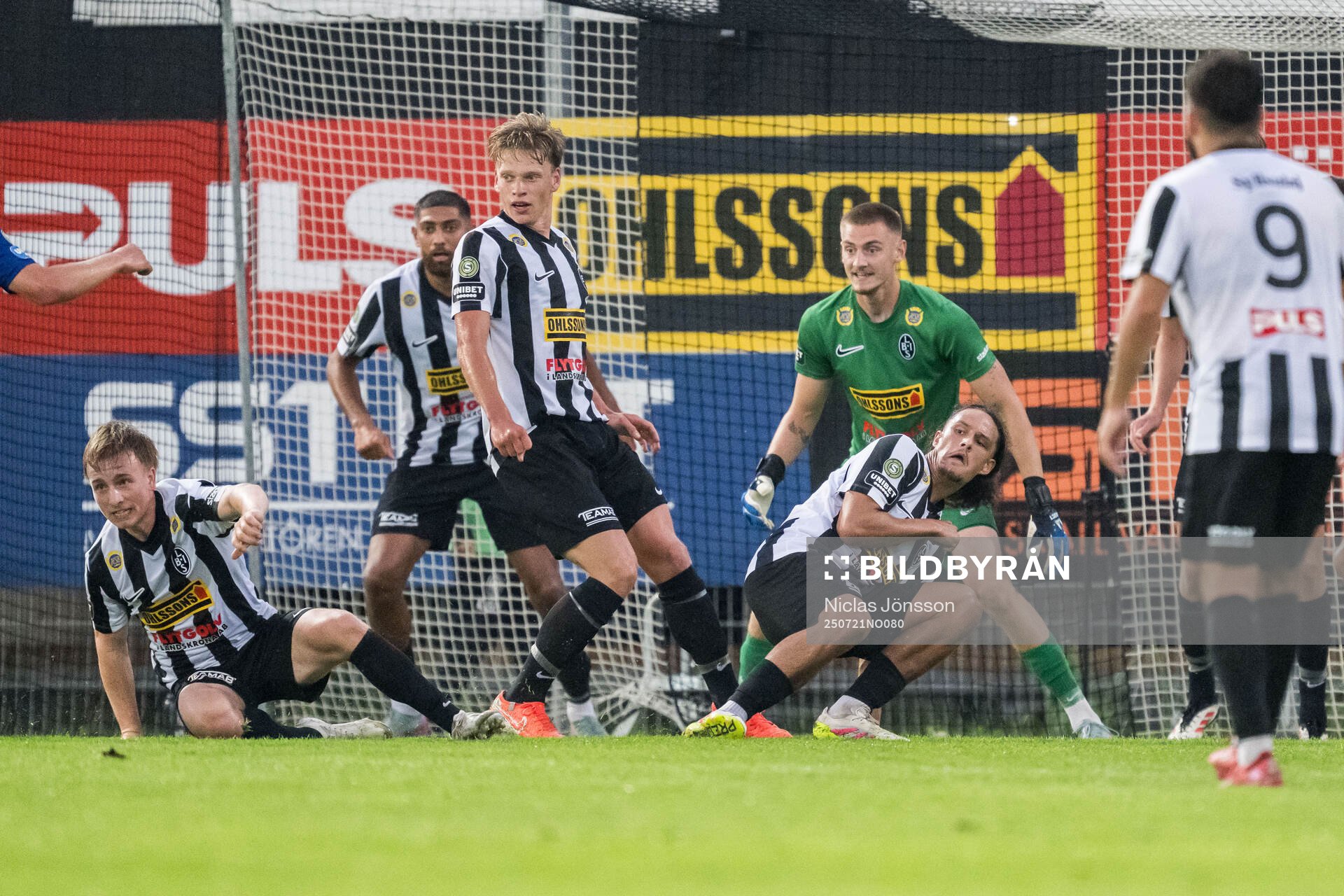 Landskronas Melker Jonsson och André Alvarez Perez