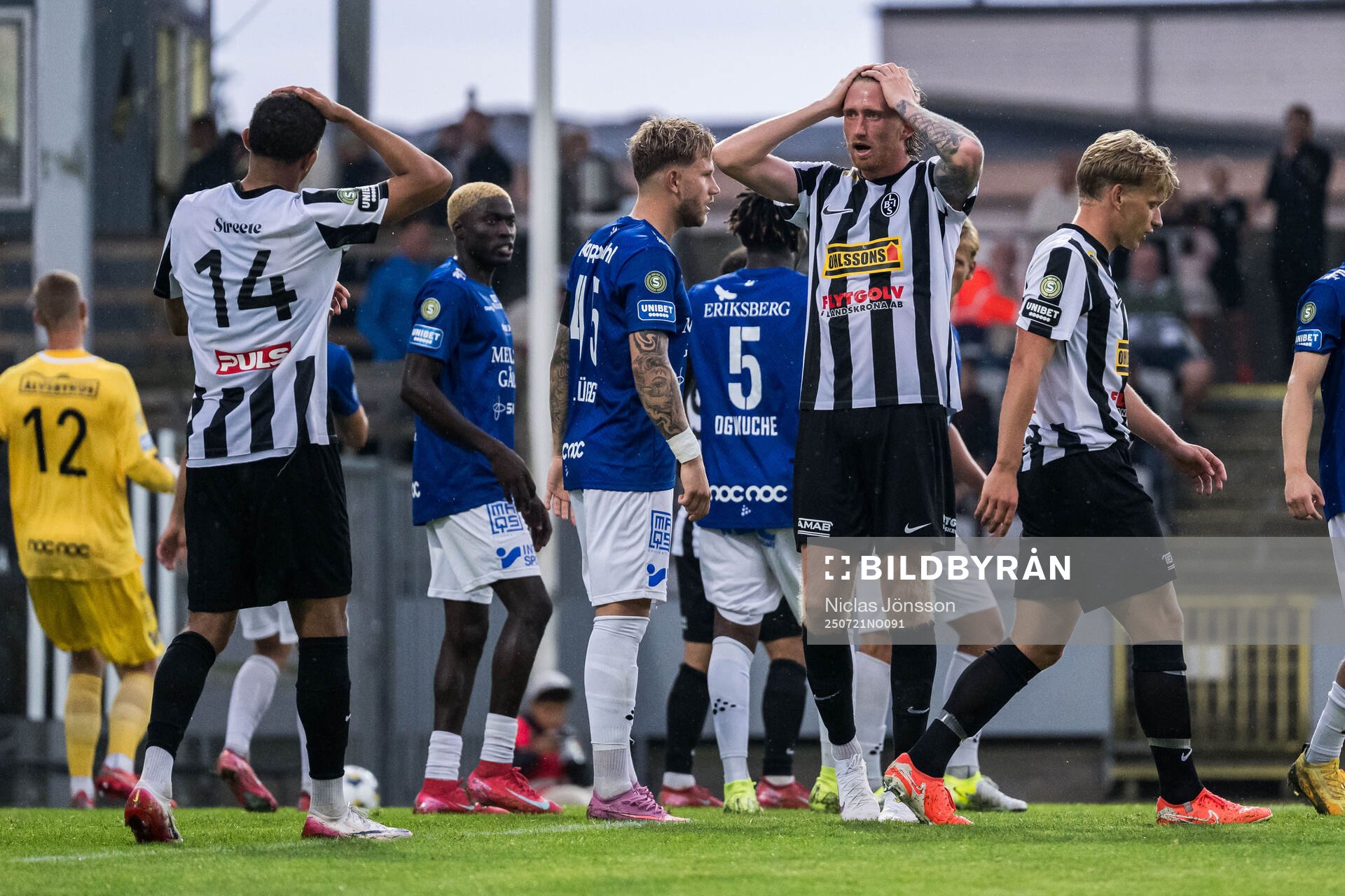 Landskronas Hampus Näsström deppar