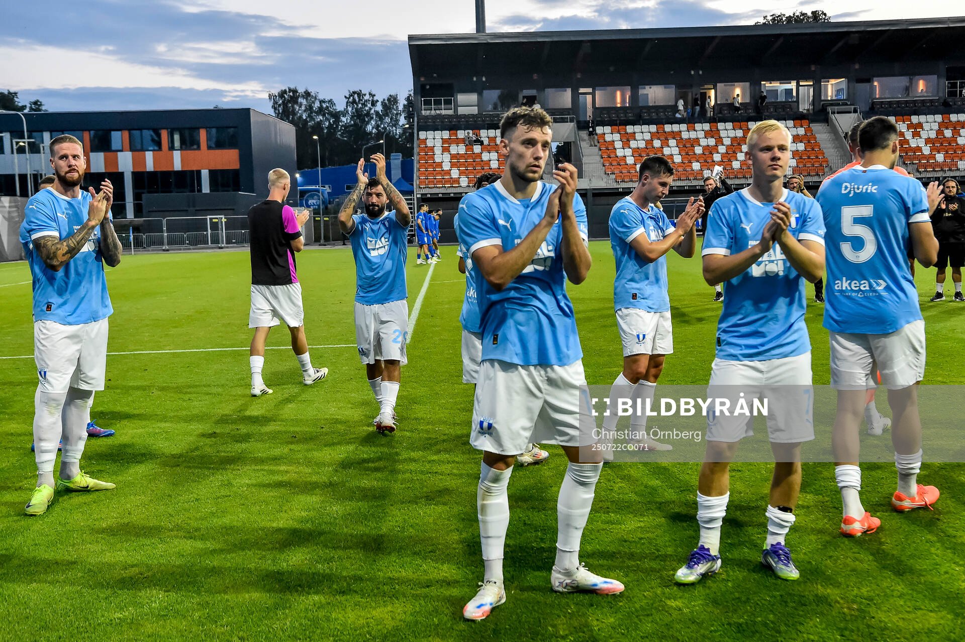Pontus Jansson, Colin Rösler and Otto Rosengren of Malmö