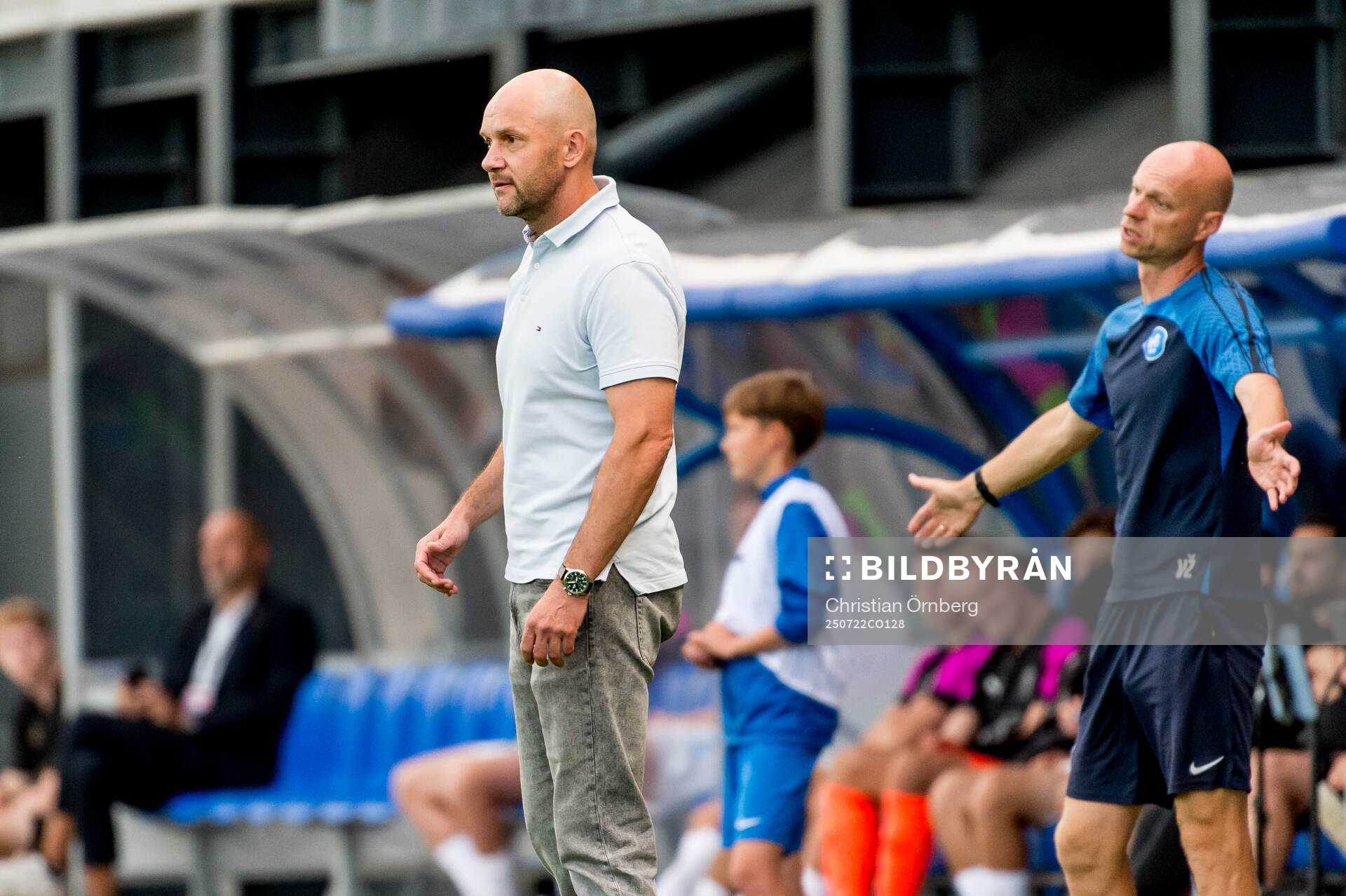 Head coach Viktors Morozs of FK RFS