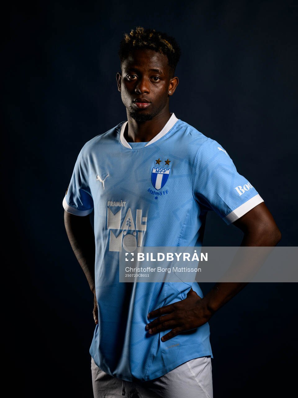 Malmö FF presenterar Salifou Soumah som ny spelare