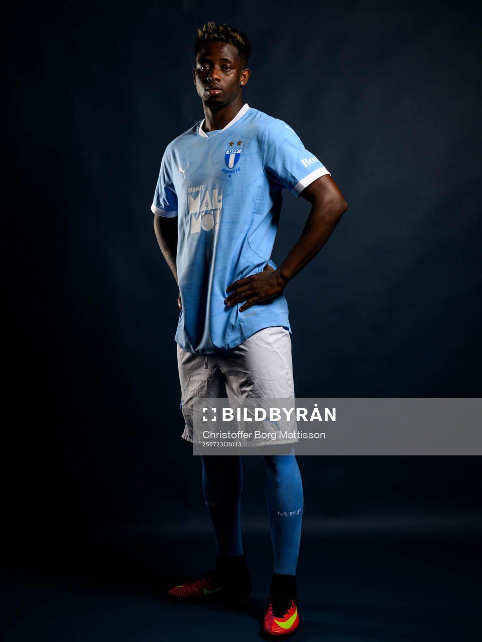Malmö FF presenterar Salifou Soumah som ny spelare