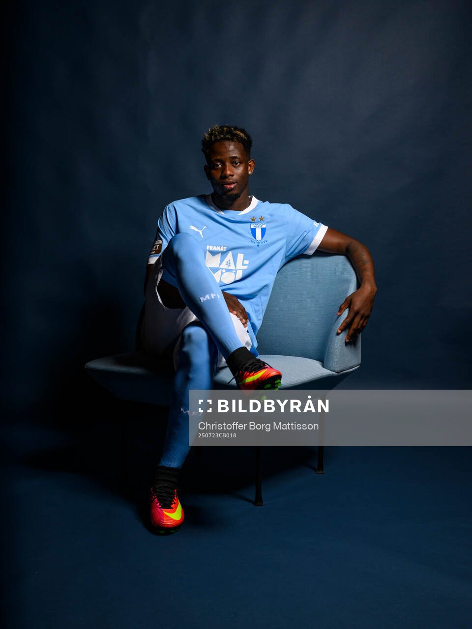 Malmö FF presenterar Salifou Soumah som ny spelare