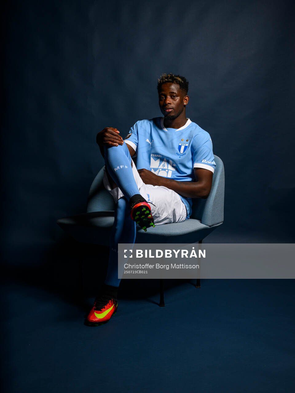 Malmö FF presenterar Salifou Soumah som ny spelare