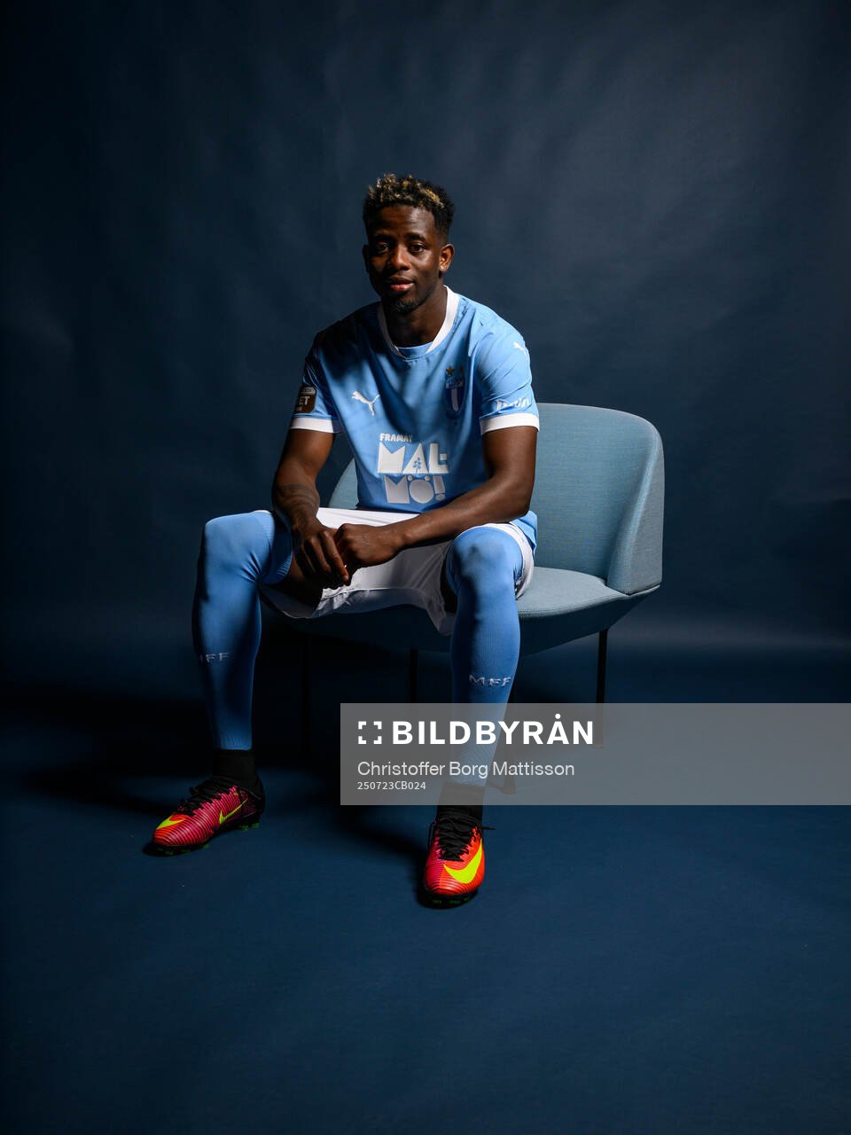 Malmö FF presenterar Salifou Soumah som ny spelare