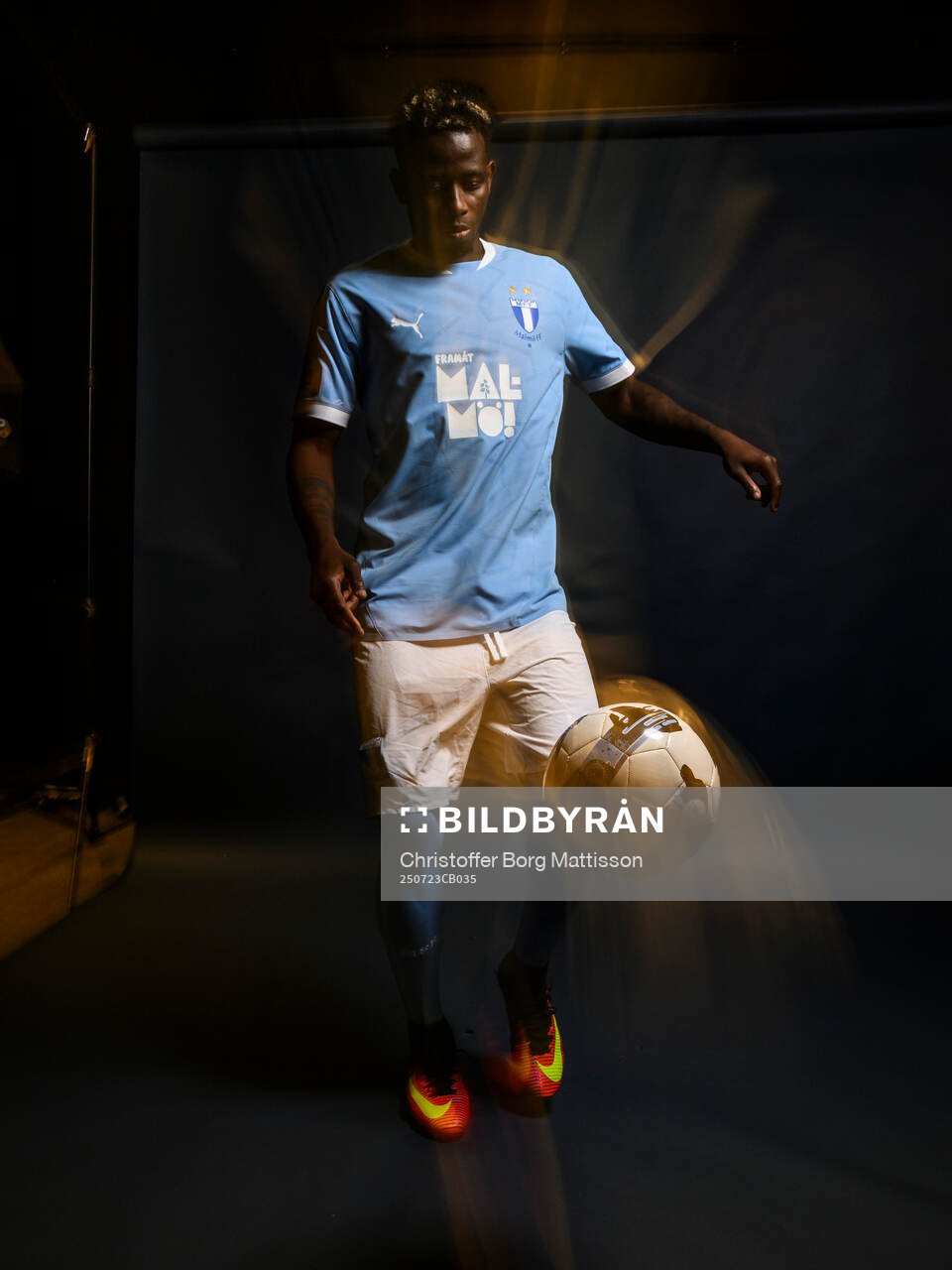 Malmö FF presenterar Salifou Soumah som ny spelare
